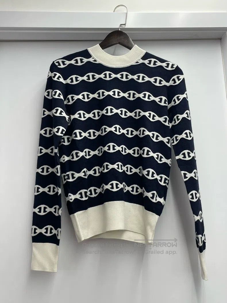 Hermes Hermes Pig Nose Knit Long Sleeve Size XS / US 0-2 / IT 36-38 - 1 Thumbnail