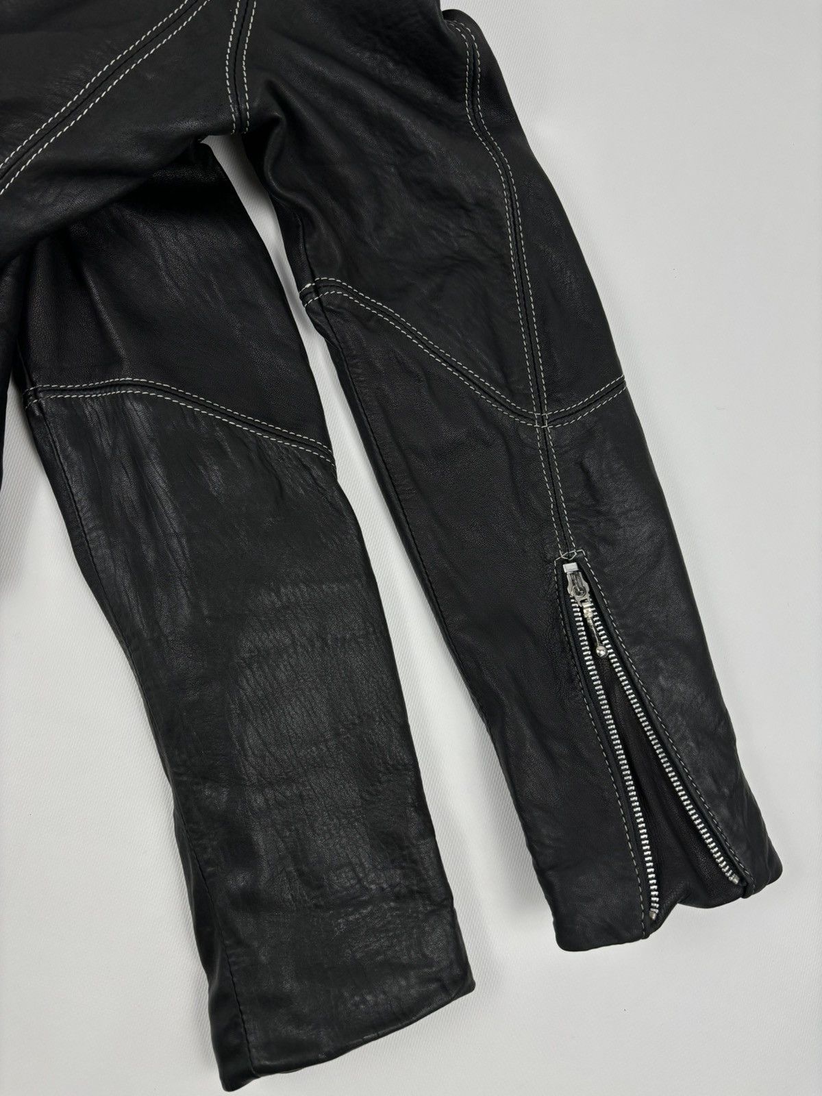 Other VTG NORTHBOUND LEATHER 6000 Contoured Canada BDSM Full-Zip Jacket Bomber 12 Size M / US 6-8 / IT 42-44 - 14 Thumbnail