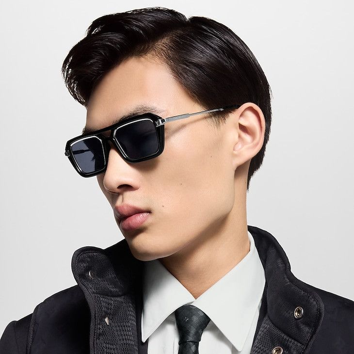 Louis Vuitton LV Legacy Pilot Square Sunglasses Size ONE SIZE - 2 Thumbnail