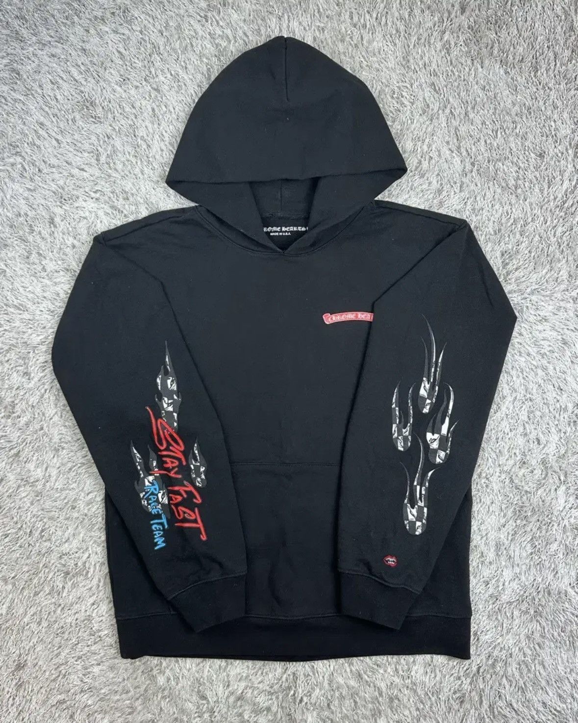 Chrome Hearts Mattyboy Stay Fast Hoodie Size US L / EU 52-54 / 3 - 3 Thumbnail