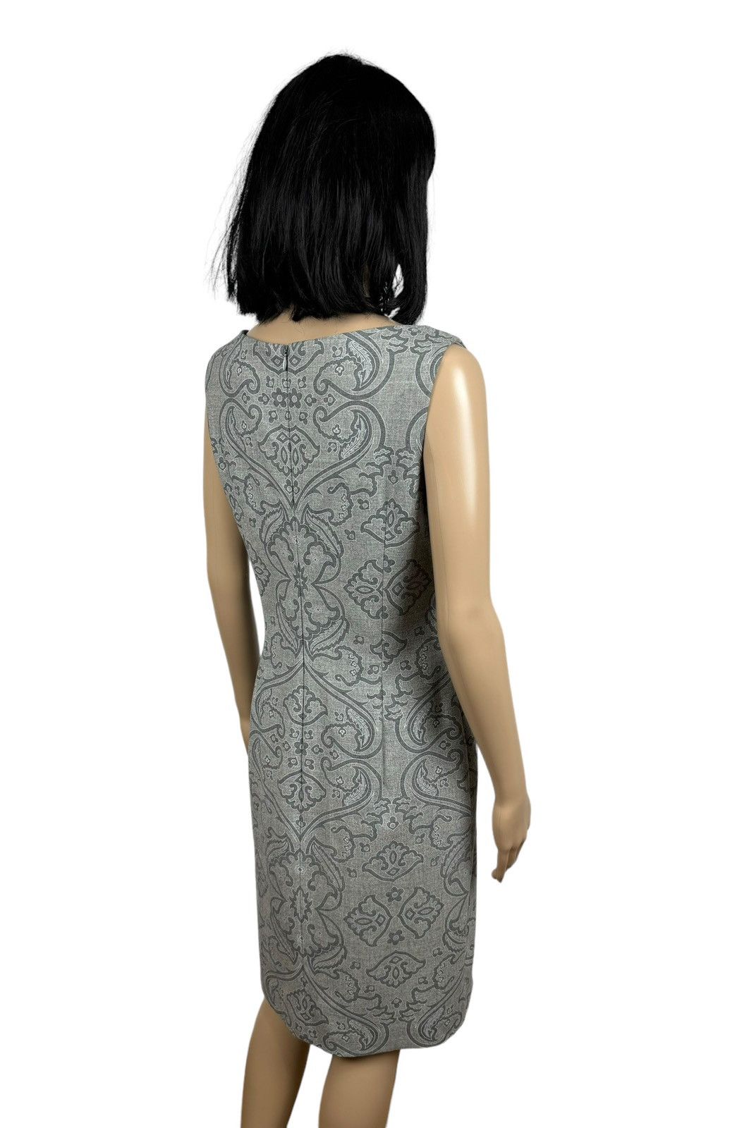 Escada × Vintage Escada Margaretha Ley Wool Dress Printed size L Size L / US 10 / IT 46 - 14 Thumbnail