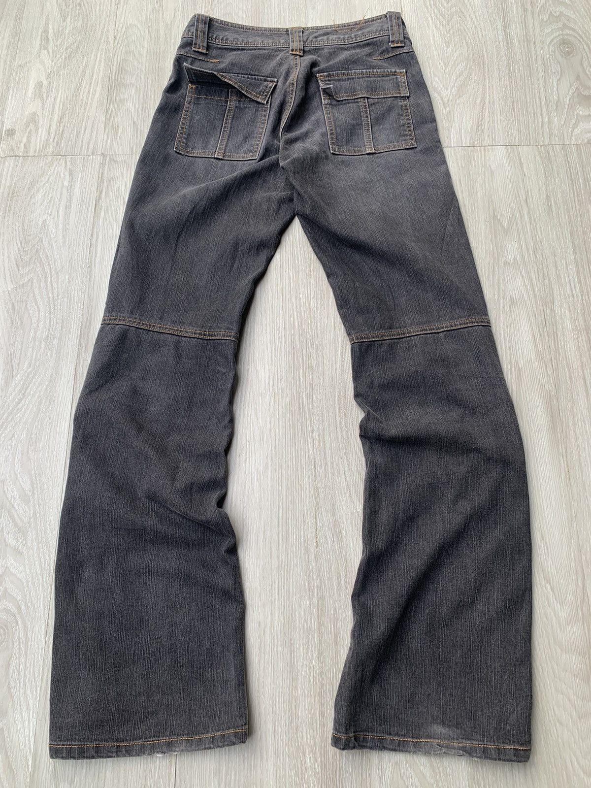 Japanese Brand CASTANET lace-up flare jeans Size US 26 / EU 42 - 4 Thumbnail