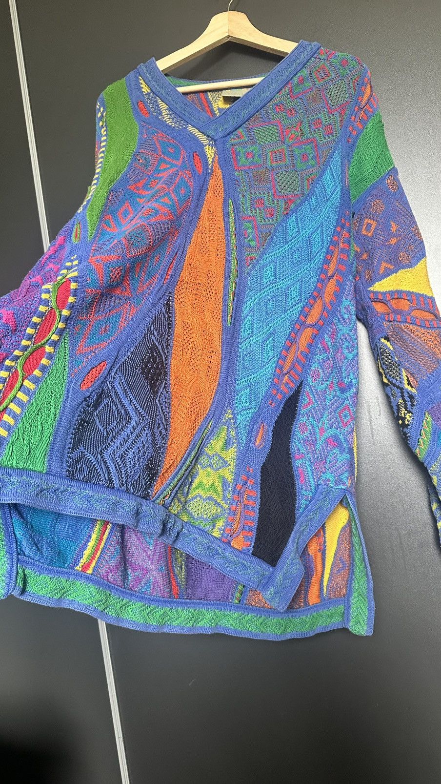 Coogi rare Coogi Australia 90s Cable knit Size US L / EU 52-54 / 3 - 2 Thumbnail