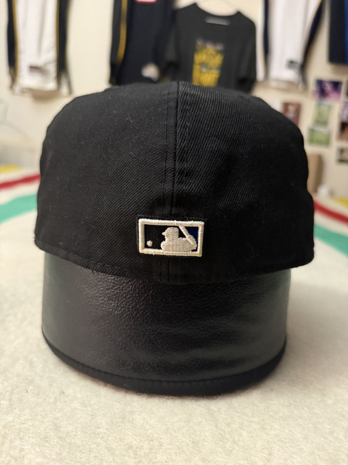 New Era Loso Wav Maxxx Studio Kansas City Royals Sashiko Fitted Hat Size ONE SIZE - 7 Thumbnail