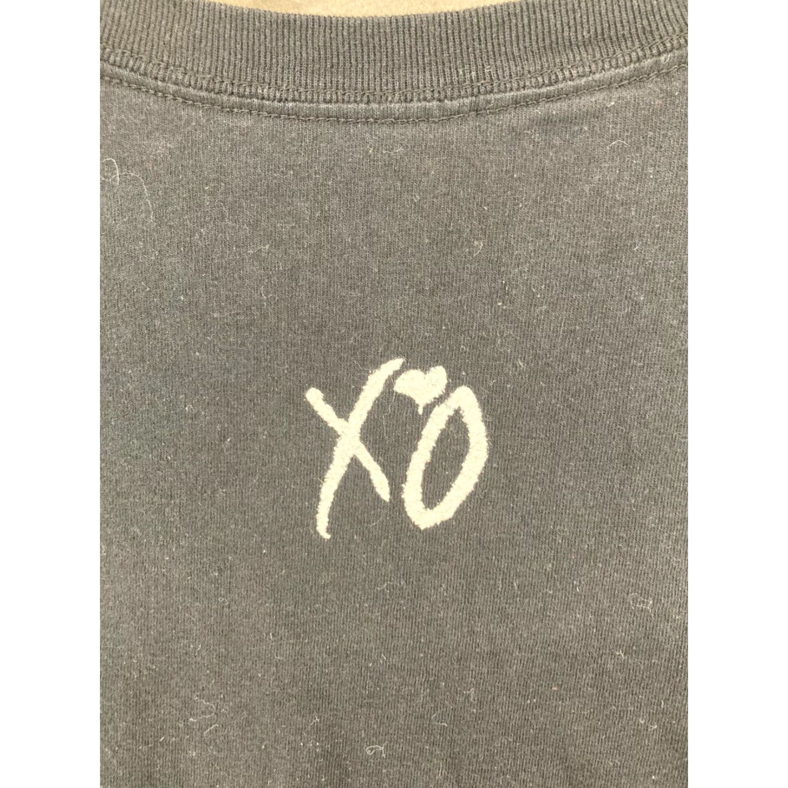 Vintage XO The Weeknd Band TShirt Mens L Black Skull Cross Fire Graphic Print Size US L / EU 52-54 / 3 - 7 Thumbnail