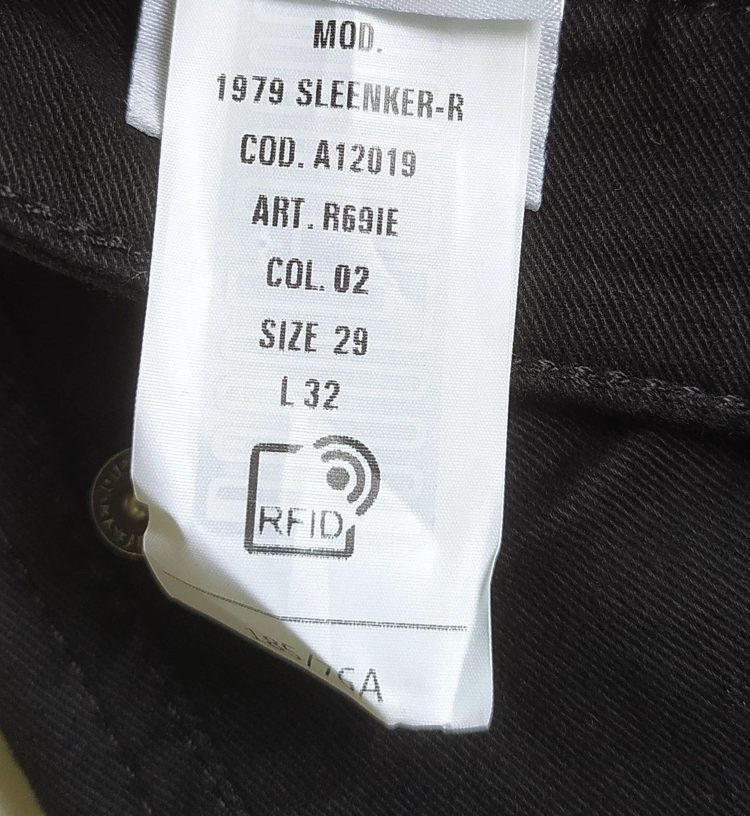 Diesel Diesel 1979 SLEENKER-R L.32 MENS JEANS SLTP/9884 Size US 29 - 9 Thumbnail