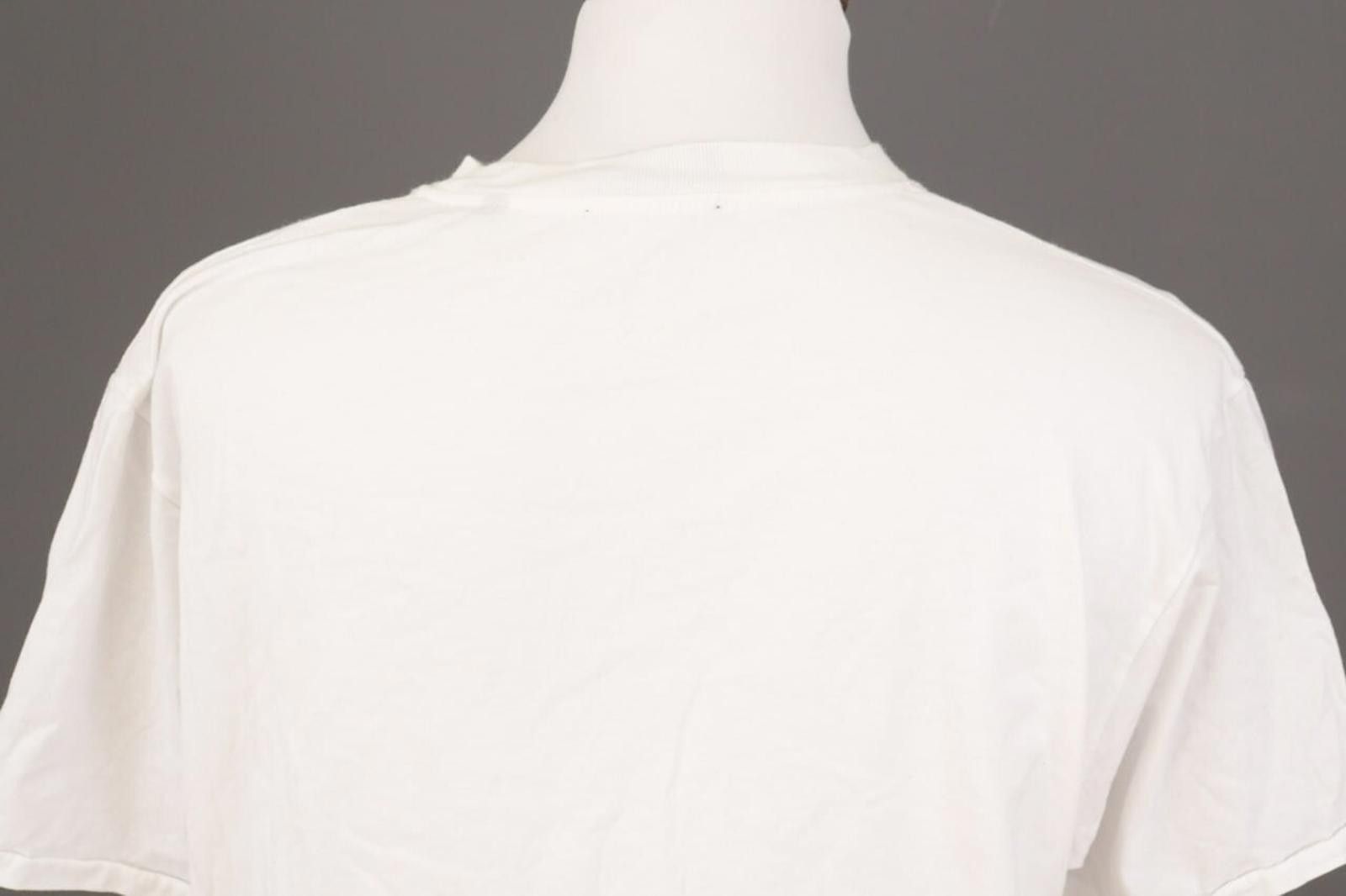 The Kooples The Kooples Paris White Printed Summer T-Shirt Size XL Size US XL / EU 56 / 4 - 7 Thumbnail