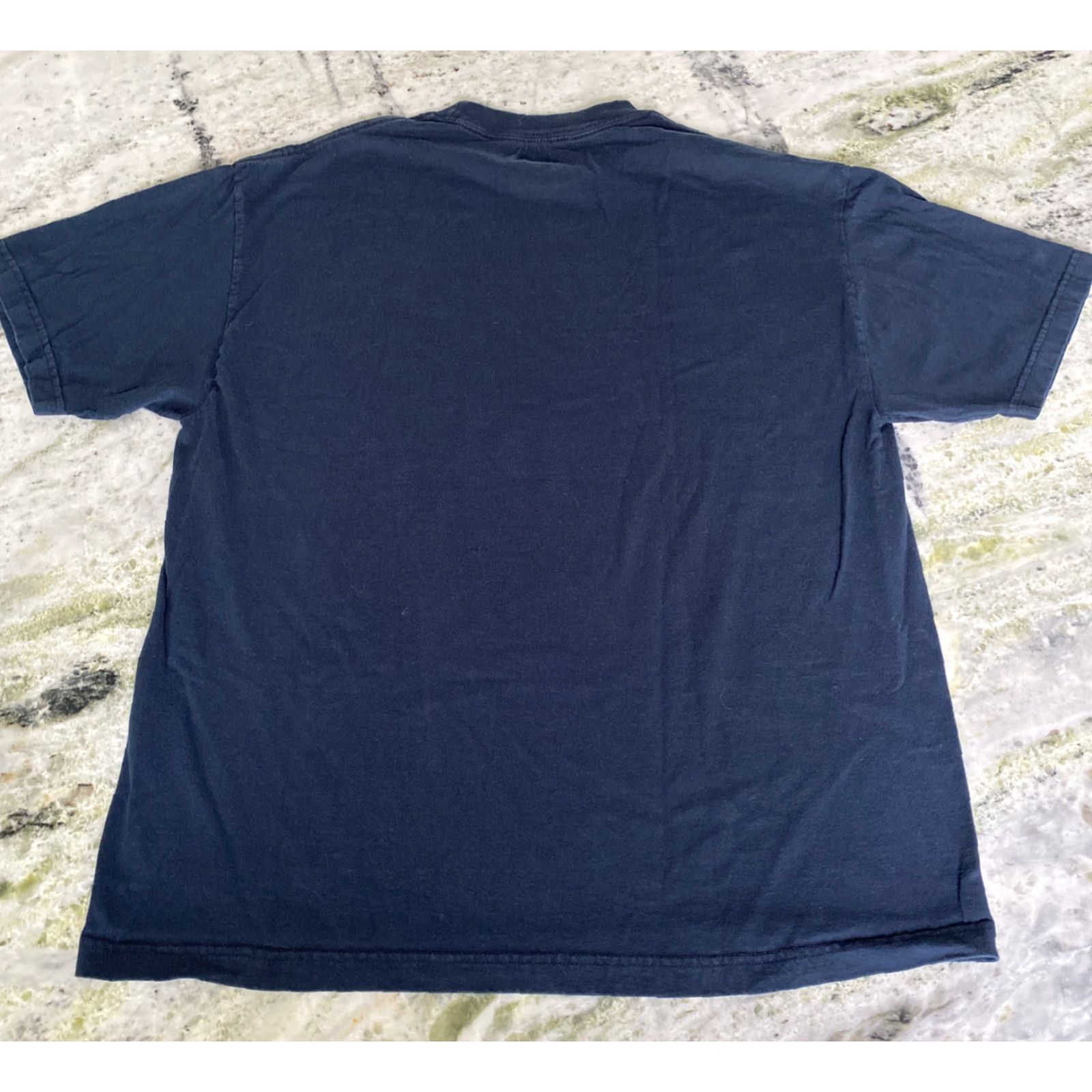 Nike VINTAGE Nike Athletic Department Beaverton USA Men’s XLarge Blue Gold T Shirt Size US L / EU 52-54 / 3 - 3 Thumbnail