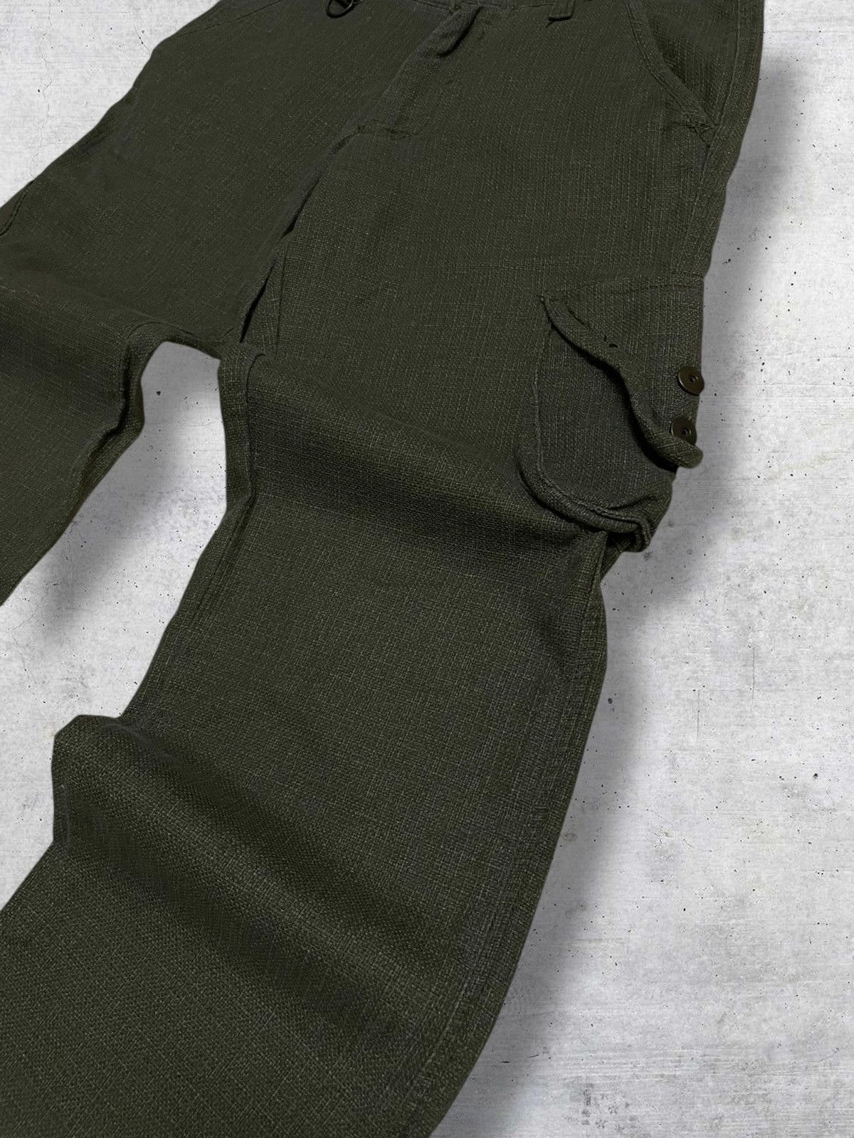 Japanese Brand VINTAGE SPINNER BAIT JAPAN DESIGNER CARGO ARMY LIKE GOA PANT Size US 29 - 7 Thumbnail