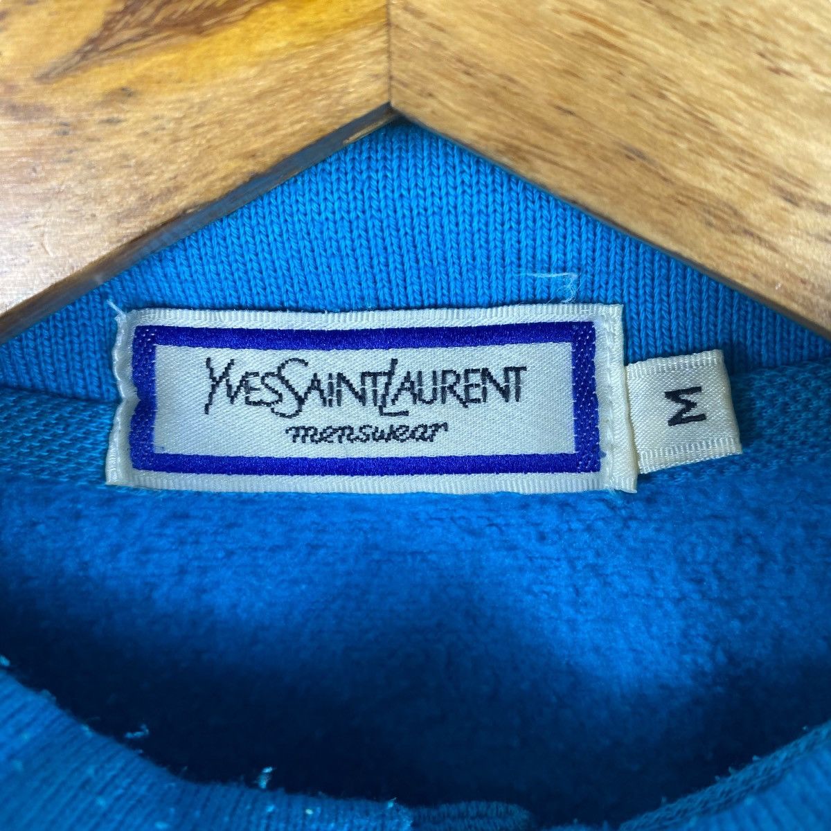 Yves Saint Laurent Vintage YVES SAINT LAURENT Menswear Pullover Polo Shirt Size US M / EU 48-50 / 2 - 5 Thumbnail