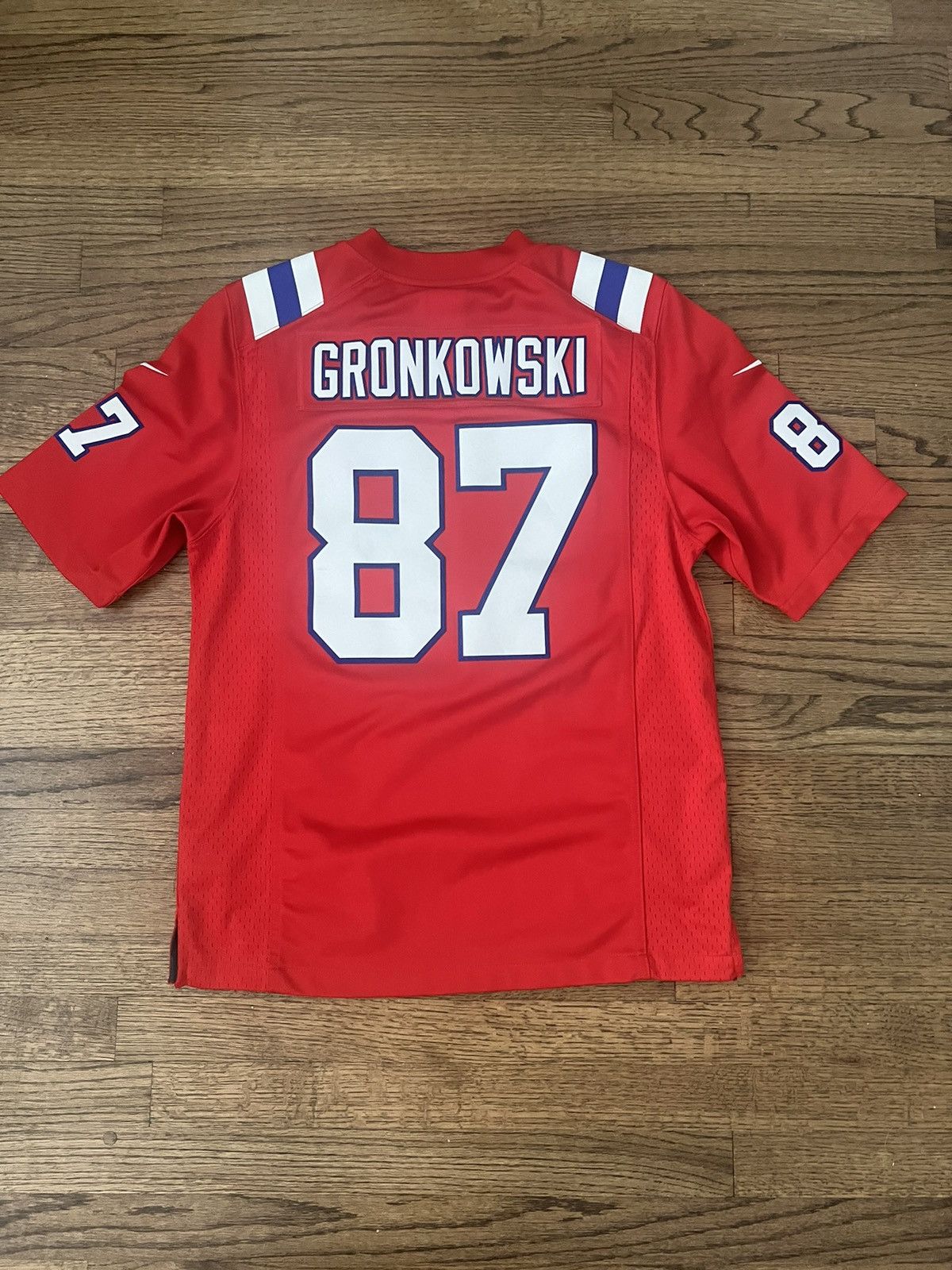 NFL Rob Gronkowski Nike Vapor limited throwback jersey patriots Size US S / EU 44-46 / 1 - 2 Thumbnail
