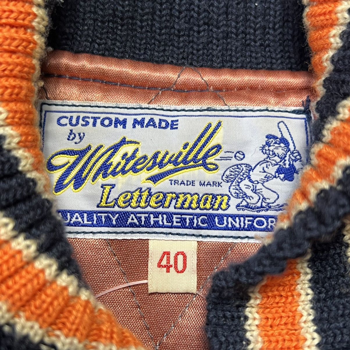 Whitesville Whitesvill West Coast Roddfer Leather Virsity Jacket Size US L / EU 52-54 / 3 - 5 Thumbnail