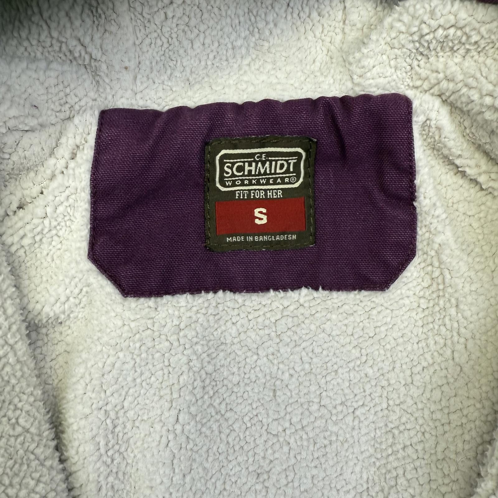 SCHMIDT C.E Schmidt Workwear Canvas Women's Hooded Jacket Size US S / EU 44-46 / 1 - 3 Thumbnail