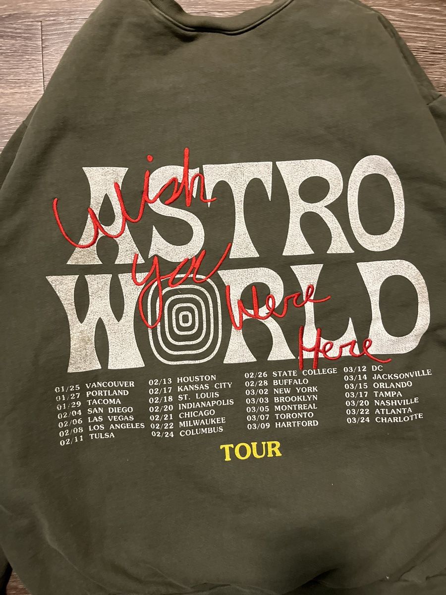 Travis Scott Travis Scott Astroworld Tour Skipping Bear Crewneck Size US XL / EU 56 / 4 - 4 Thumbnail