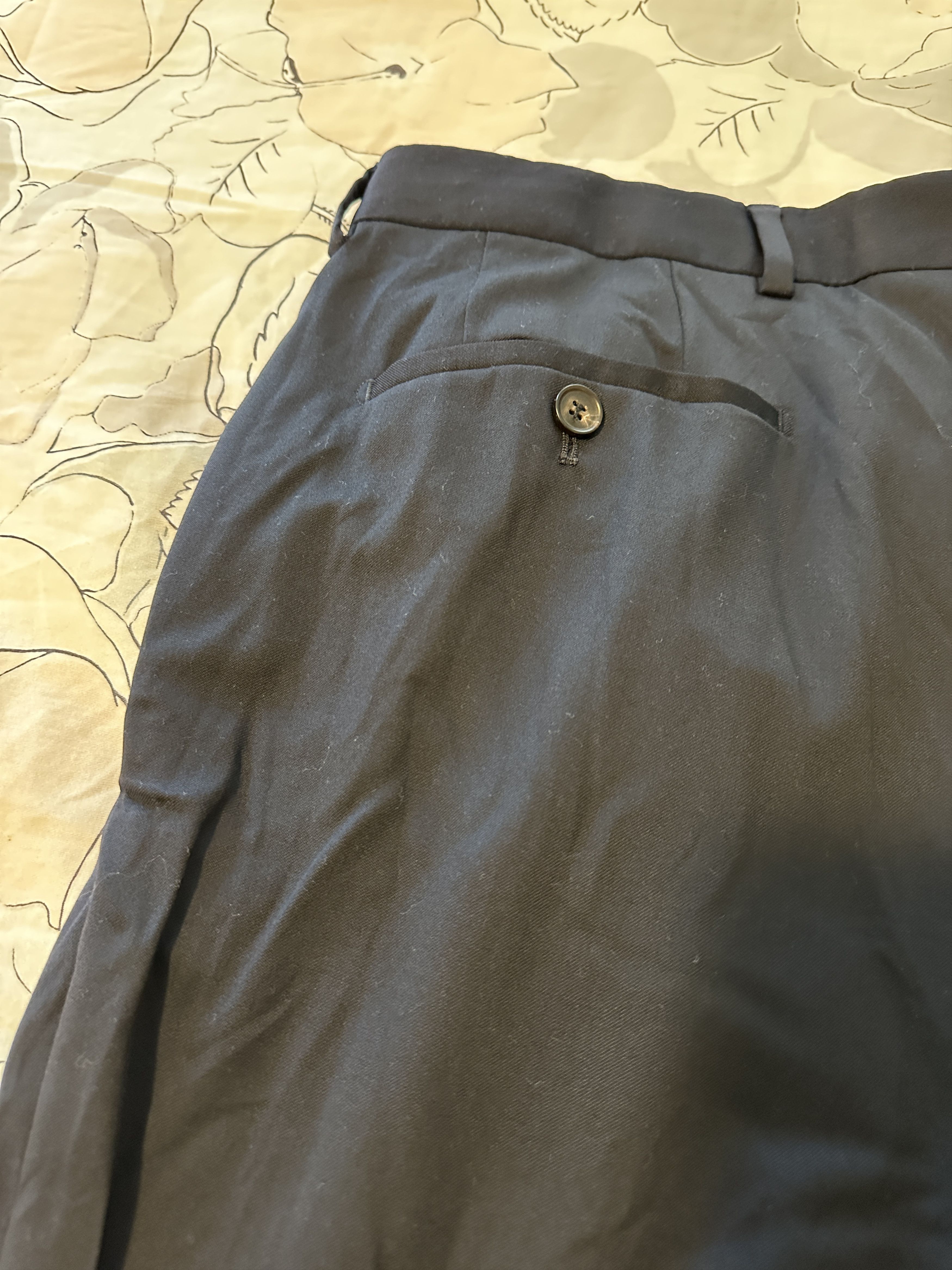 Hugo Boss Hugo Boss Men's Black Regular Fit Pants Size 36/32 Size US 36 / EU 52 - 8 Thumbnail