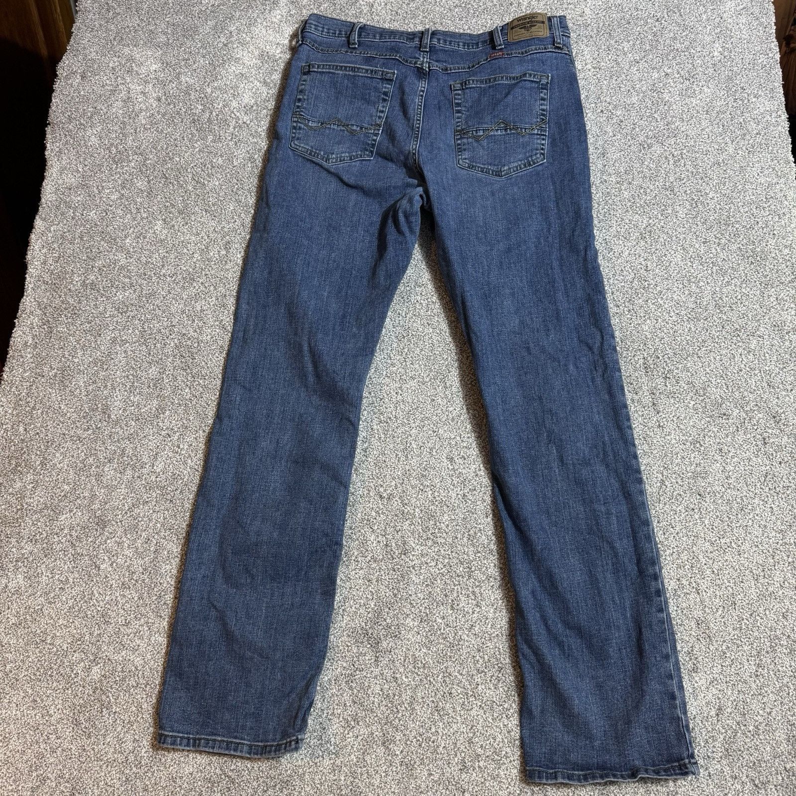 Wrangler Wrangler Jeans Mens 36x34 Relaxed Boot Western Streetwear Size US 36 / EU 52 - 9 Thumbnail