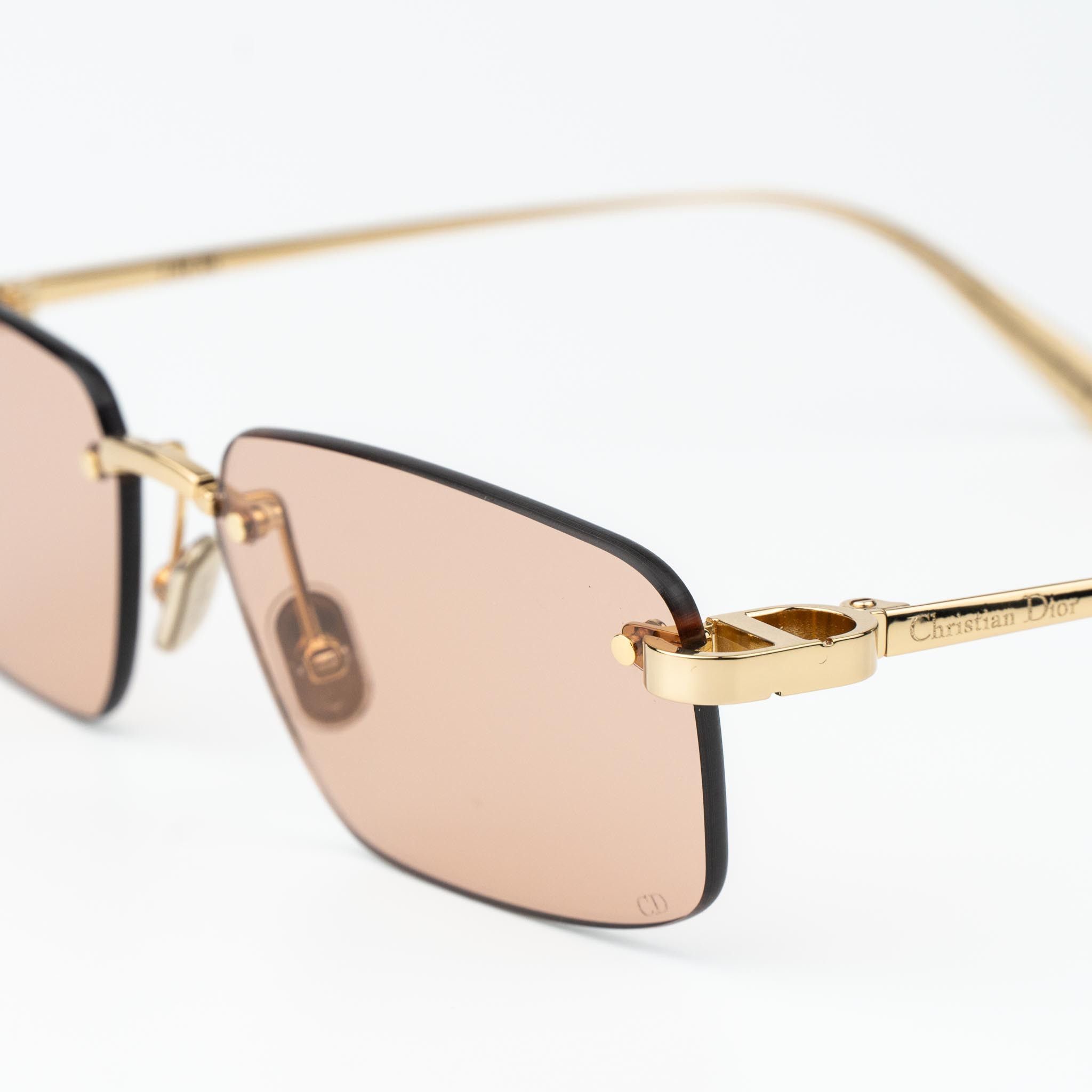Dior Dior Women Sunglasses Rectangle CDIOR S4U B0L0 NEW AUTHENTIC Size ONE SIZE - 6 Thumbnail