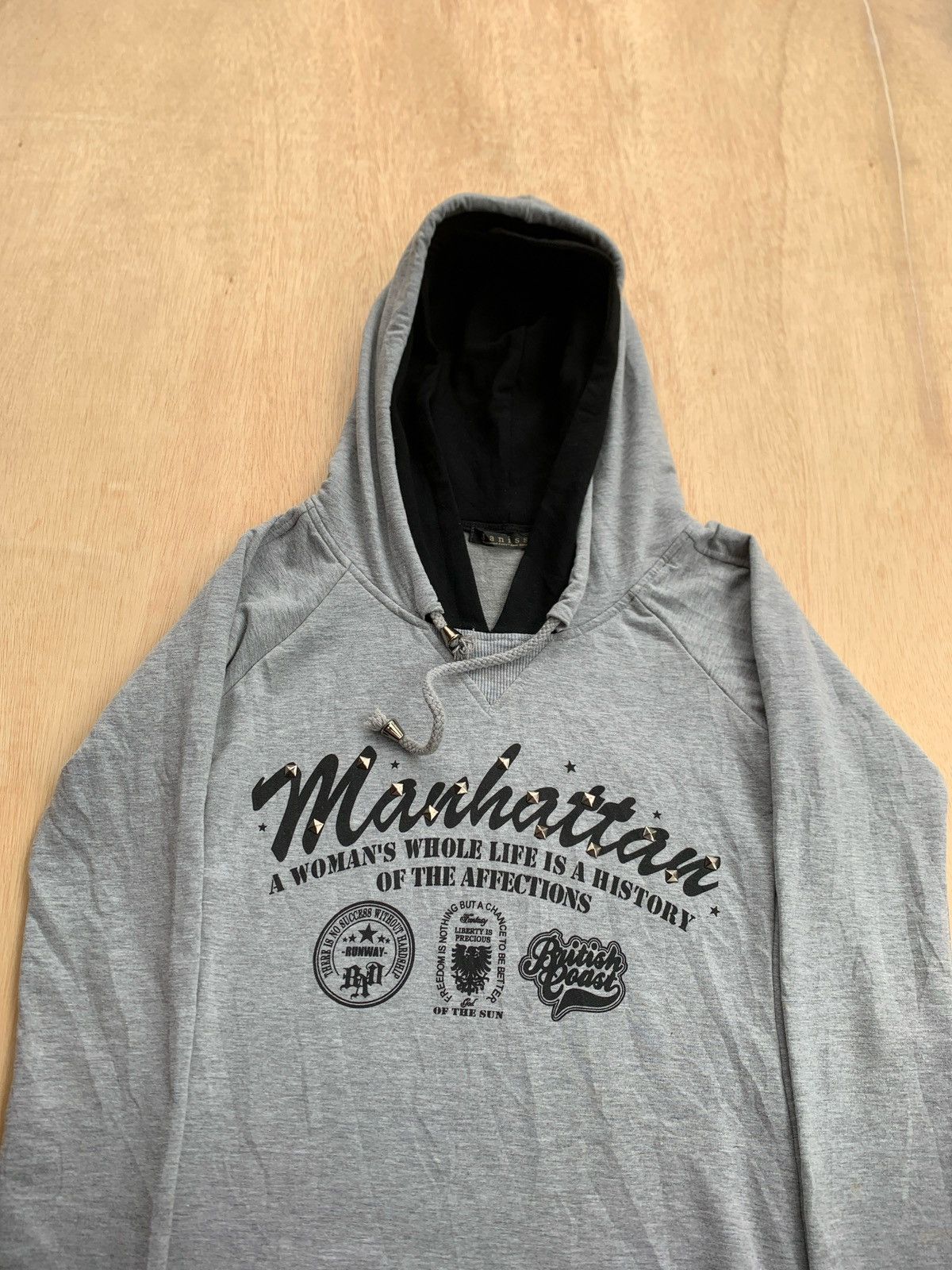 Hysteric Glamour × If Six Was Nine × Japanese Brand Y2k Janiss Ifsixwasnine Punk Style Hoodie Size L / US 10 / IT 46 - 3 Thumbnail