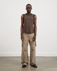 image of Our Legacy Bro Tank Peafowl in Brown, Men's (Size Medium)