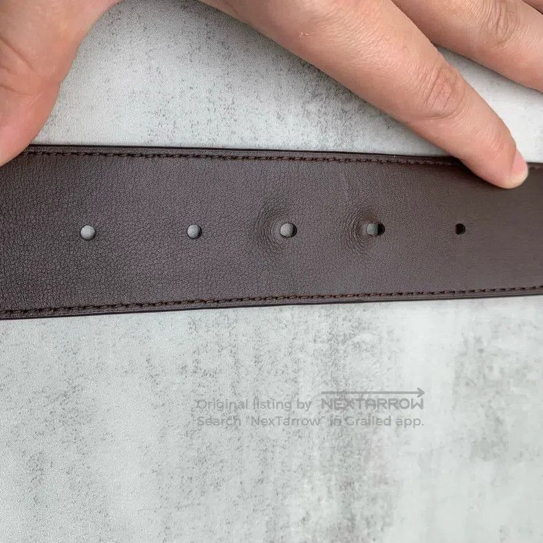 Louis Vuitton Louis Vuitton Orange checkerboard belt Size ONE SIZE - 8 Thumbnail