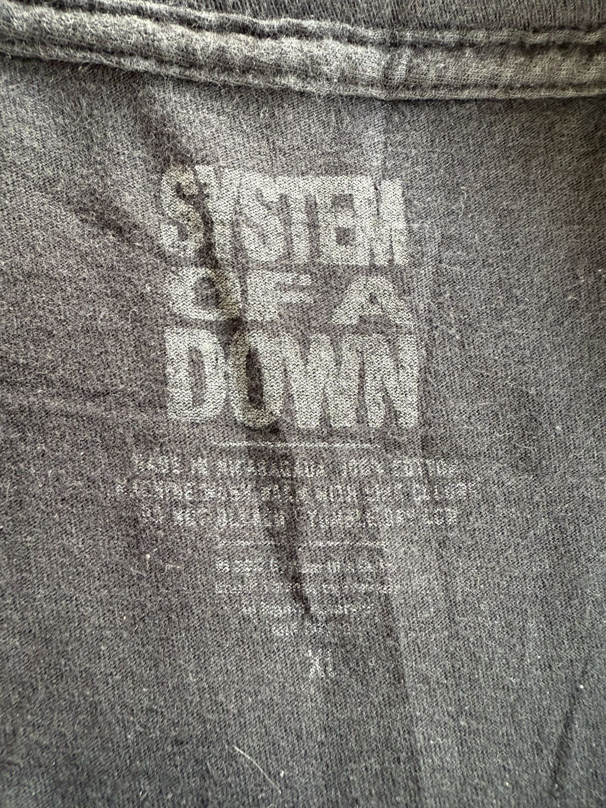 Band Tees System of a down Size US XL / EU 56 / 4 - 5 Thumbnail
