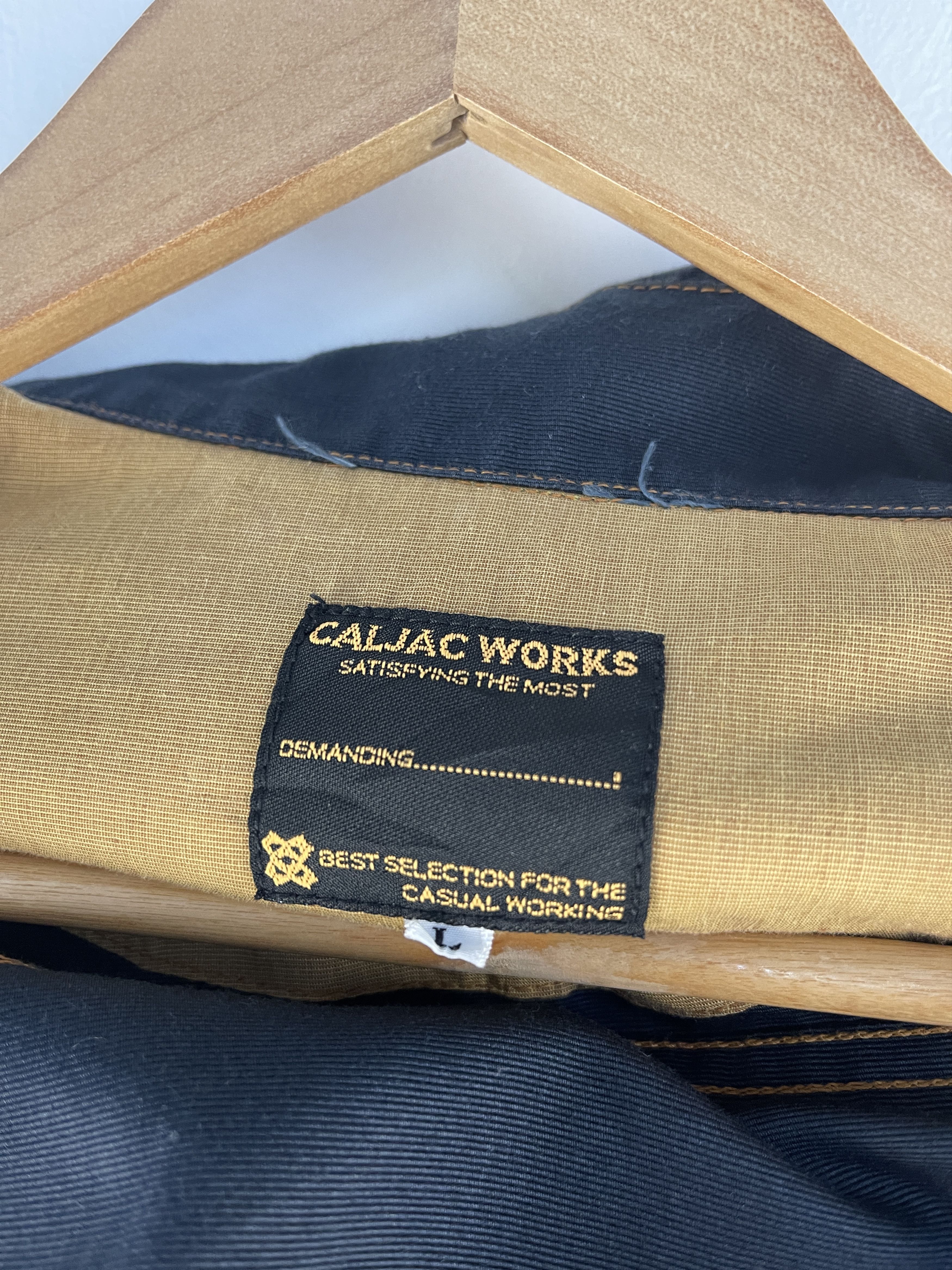 Japanese Brand Caljac Workwear Jacket Size US L / EU 52-54 / 3 - 14 Thumbnail