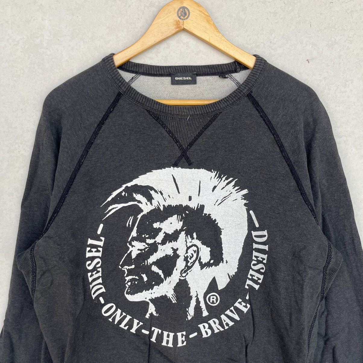Other Vintage Diesel Big Printed Crewneck Black Colour Size M Size US M / EU 48-50 / 2 - 4 Thumbnail