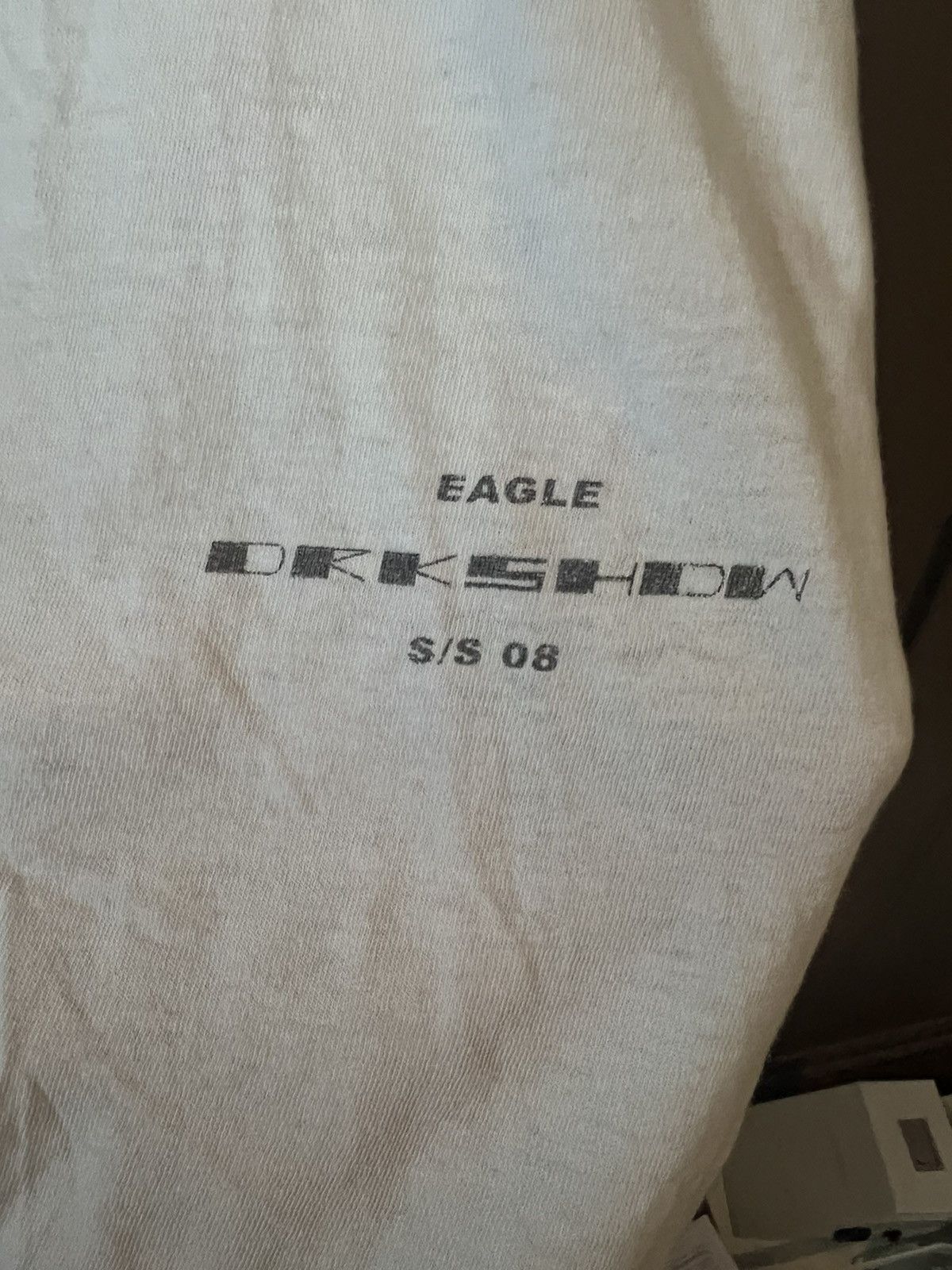 Rick Owens Archive 2008ss Eagle tshirt Size US XS / EU 42 / 0 - 2 Thumbnail