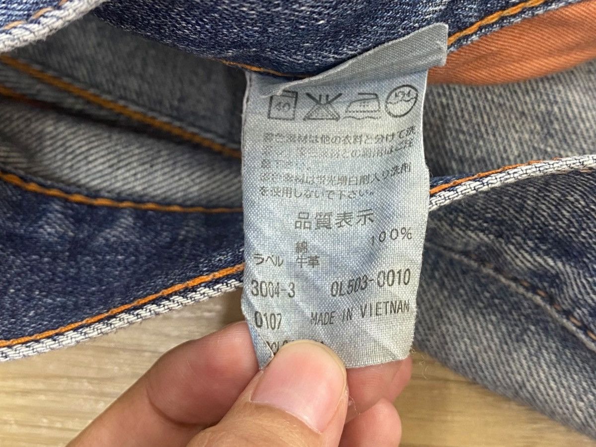Other Japanese Brand Blue Light Wash Style Loose Jeans Size US 30 / EU 46 - 10 Thumbnail