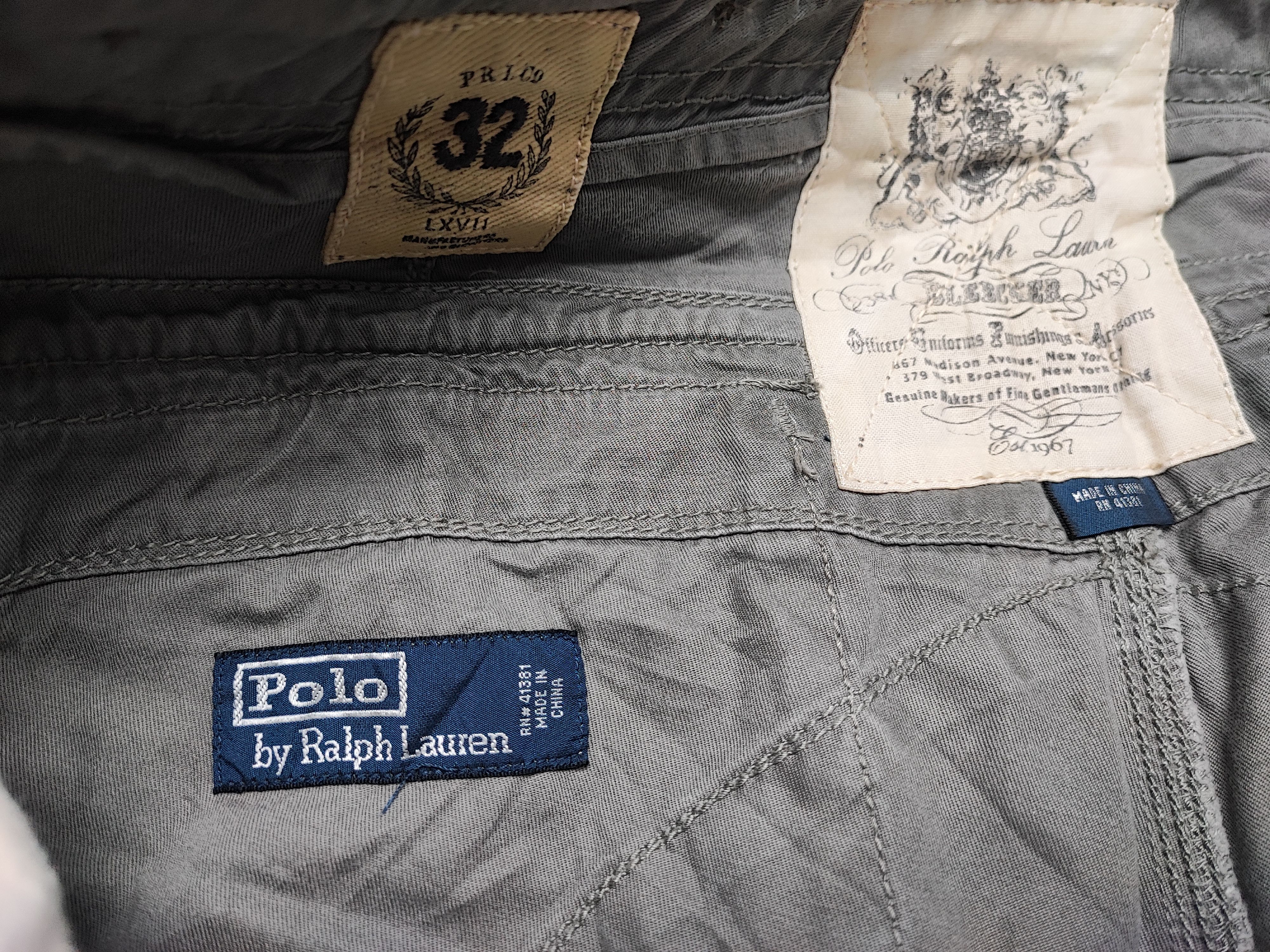 Polo Ralph Lauren 🔥DOPE Iconic Combat Multipocket Tactical Parachute Pants Size US 33 - 16 Thumbnail
