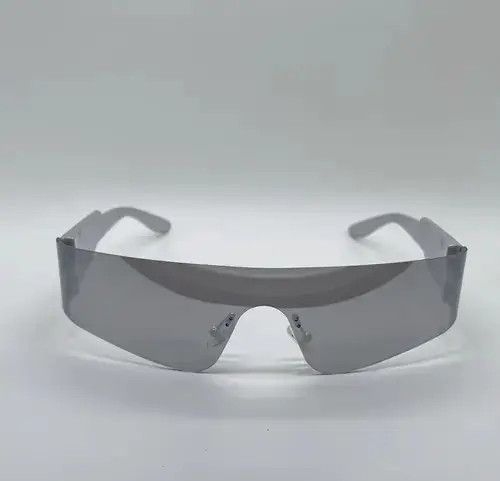 Electric Visual Silver mirror fashion punk sunglasses Size ONE SIZE - 4 Thumbnail