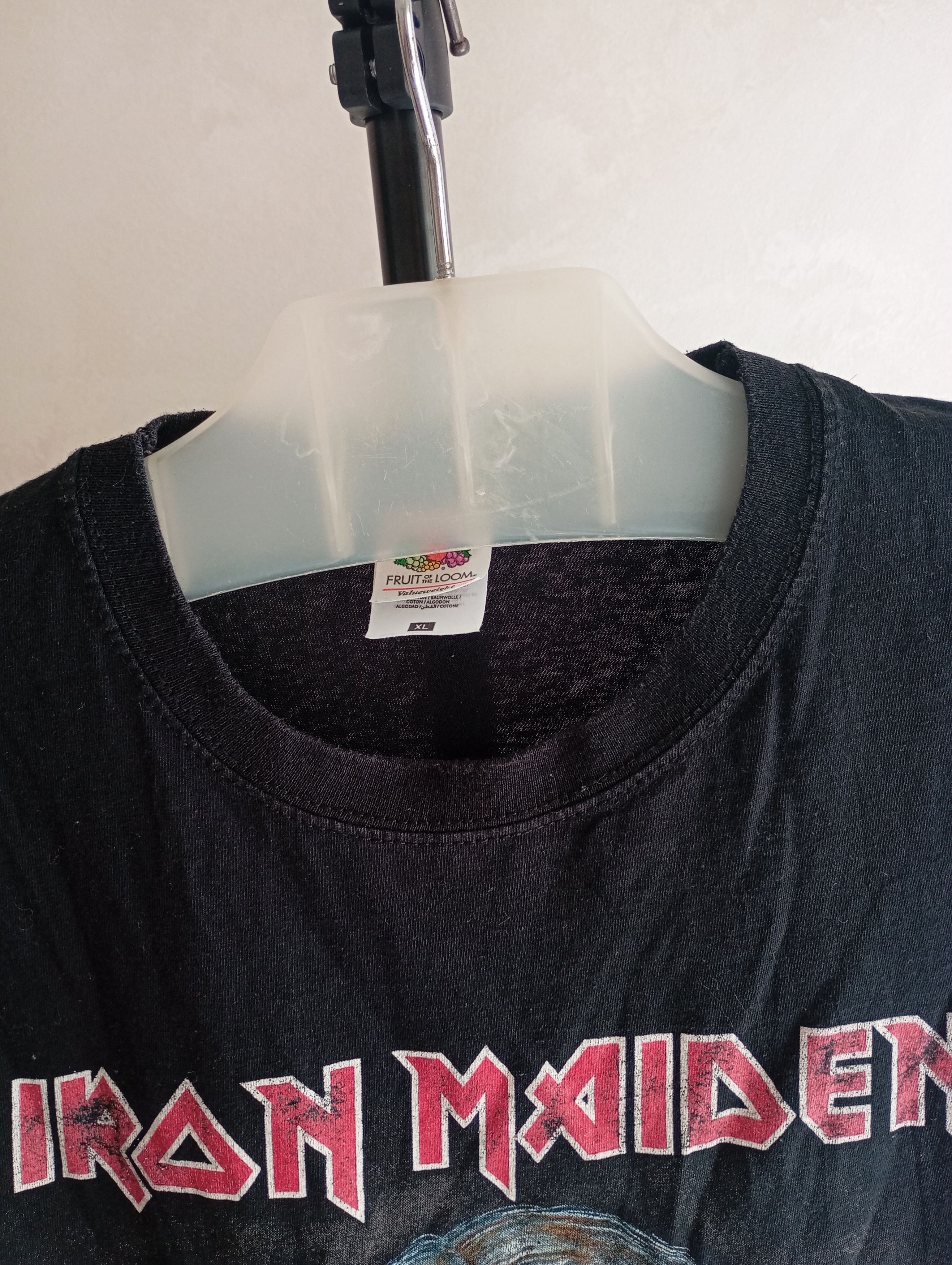 Band Tees × Iron Maiden × Vintage Vintage Iron Maiden “the book of soul” rock band tee 2016 Size US XL / EU 56 / 4 - 8 Thumbnail