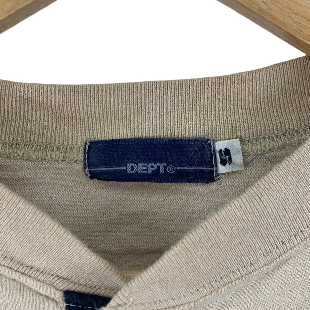 Vintage DEPT JAPAN MOTOYOYOGI Shibuya Henley Tee Shirt Size US S / EU 44-46 / 1 - 4 Thumbnail