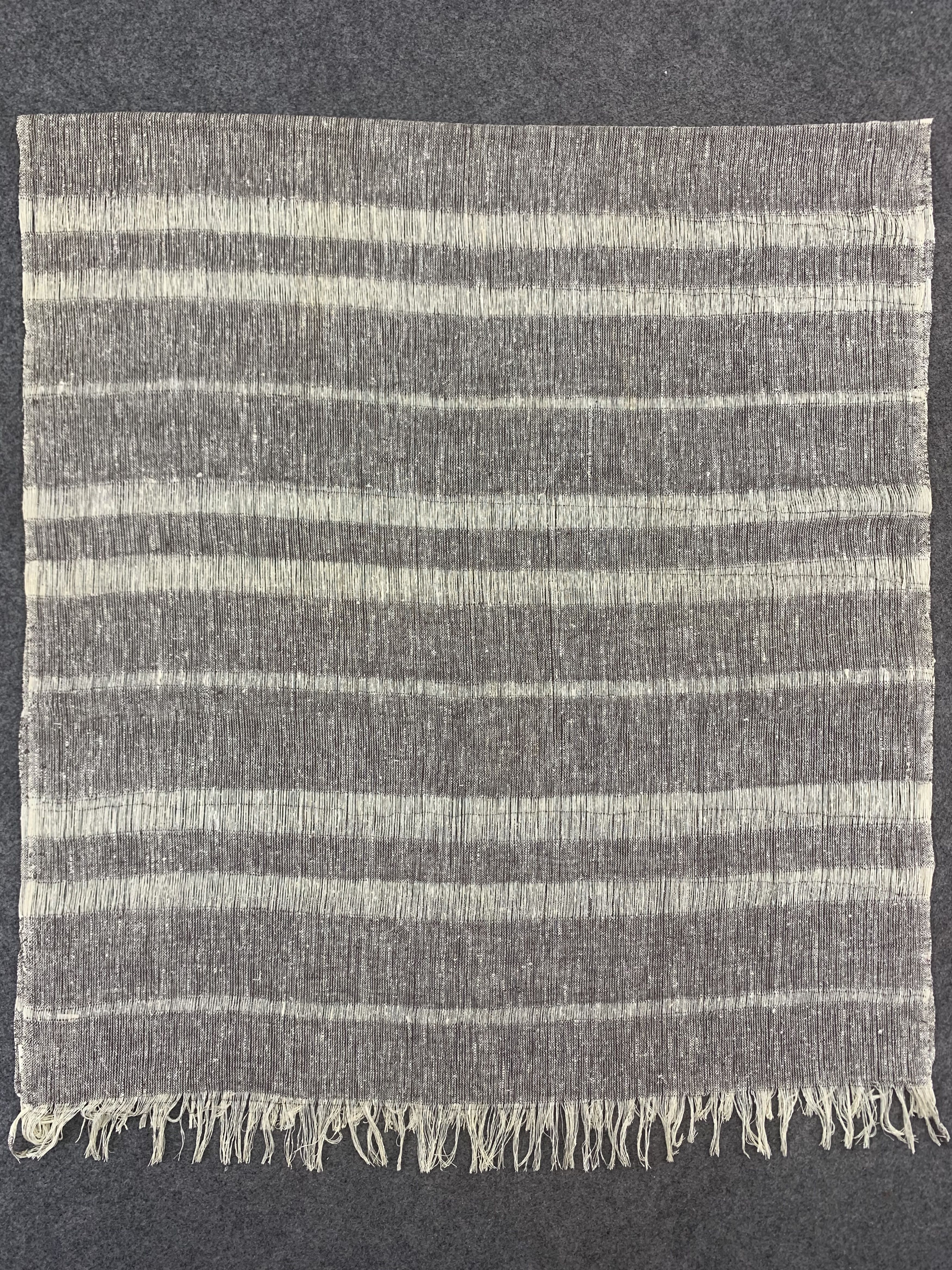 Hiroko Koshino Homme Hiroko Koshino Scarf Wool Muffler Neck Wrap BL3193 Size ONE SIZE - 3 Thumbnail