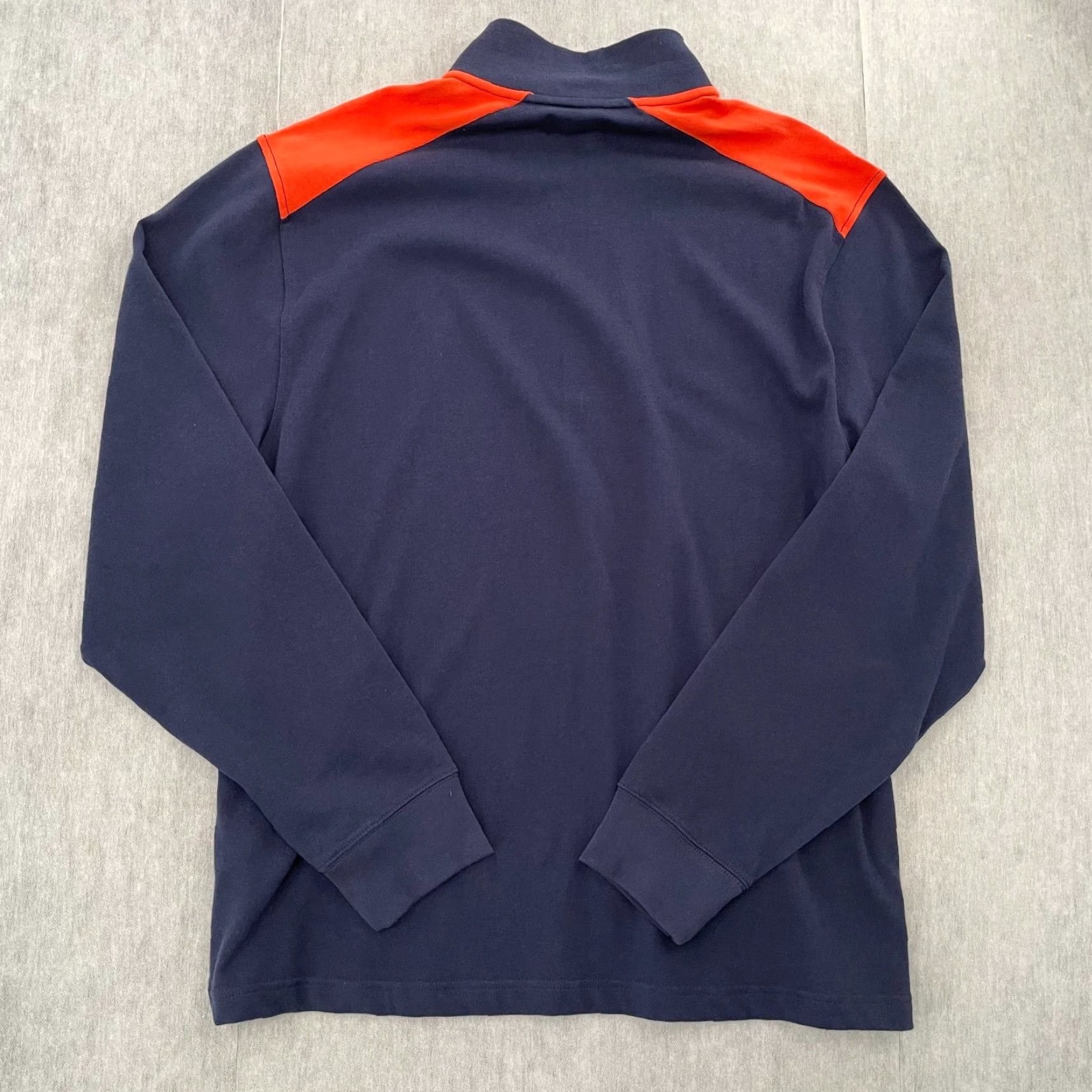 Brooks Brothers Brooks Brothers Sweater Adult XL Blue 1/4 Zip Pullover Cotton Mens Size US XL / EU 56 / 4 - 2 Thumbnail