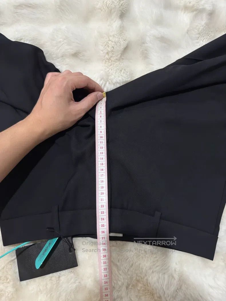 Saint Laurent Paris Saint Laurent Paris Tapered Trousers Size 34" / US 12 / IT 48 - 9 Thumbnail