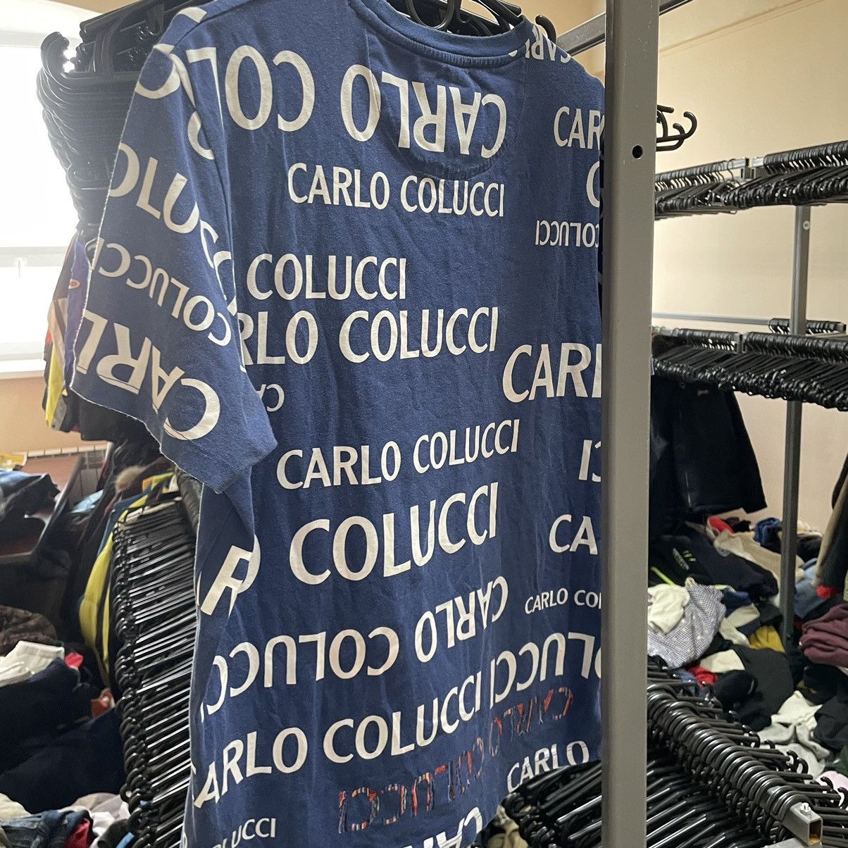 Carlo Colucci × If Six Was Nine Vintage Carlo Colucci Multicoloured Graphic Tee Shirt coogi Size US M / EU 48-50 / 2 - 7 Thumbnail