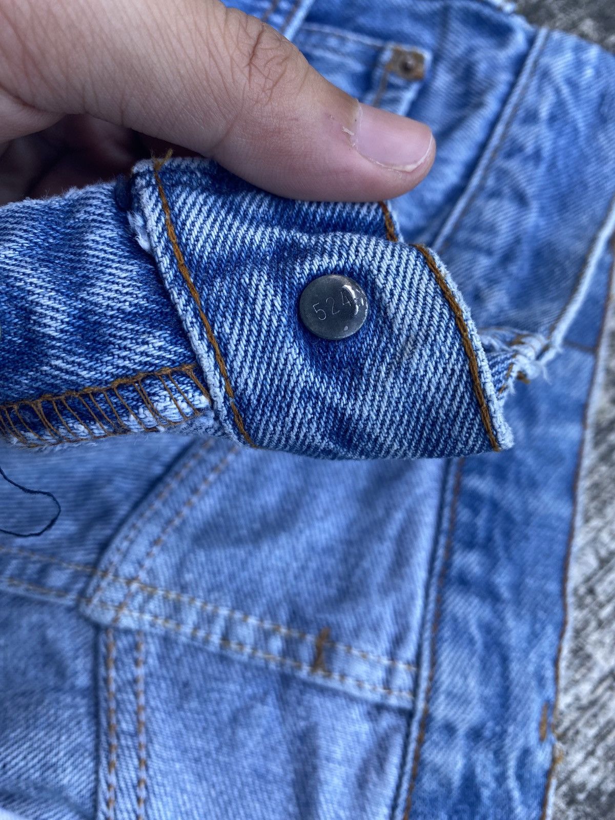 Other Vintage 80’s levi’s 501 button 524 W30 L38 Size US 30 / EU 46 - 3 Thumbnail