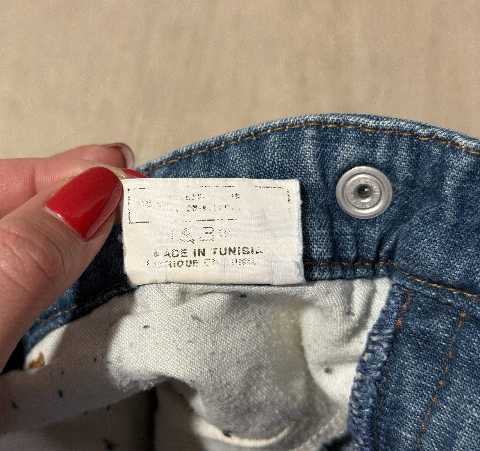 Miss Sixty Miss sixty 60 Baggy y2k Low rise Vintage Jeans pockets Size 29" - 20 Thumbnail