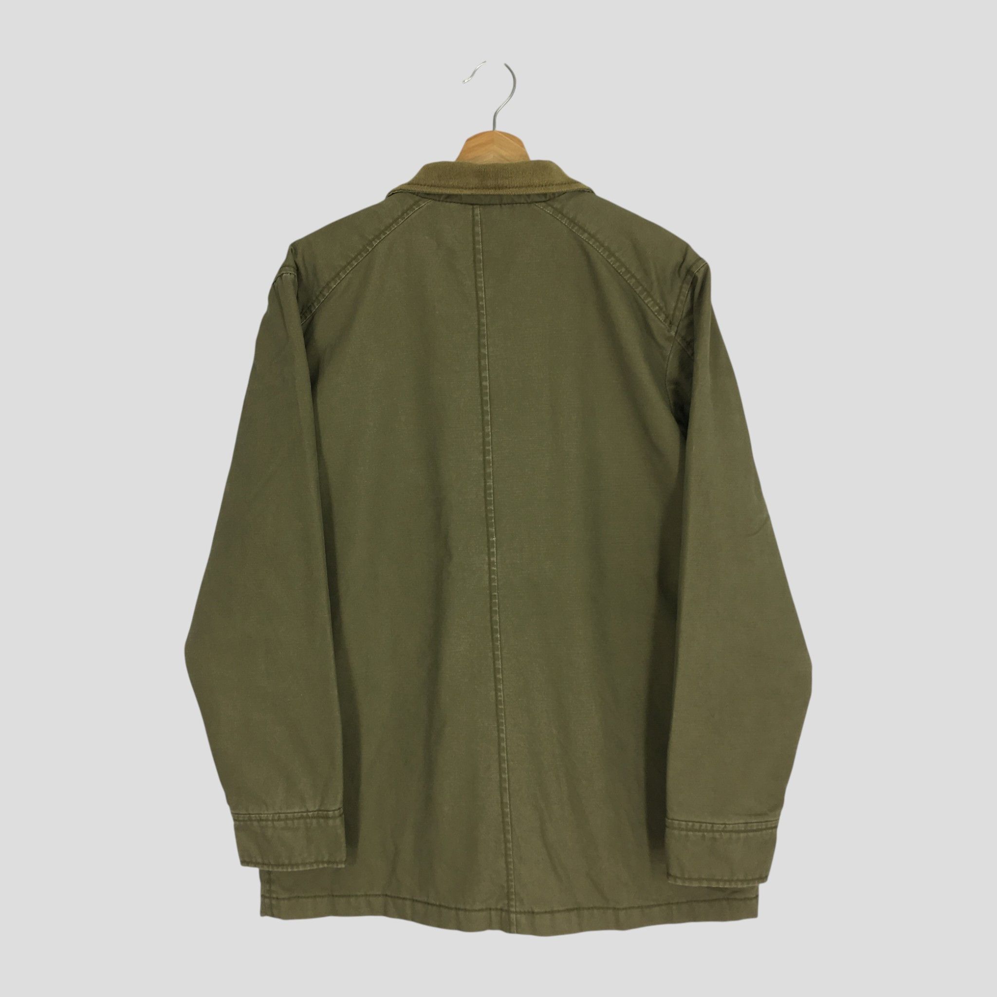 RAGEBLUE Vintage Rageblue Japanese Workers Olive Green Jacket Size US L / EU 52-54 / 3 - 2 Thumbnail