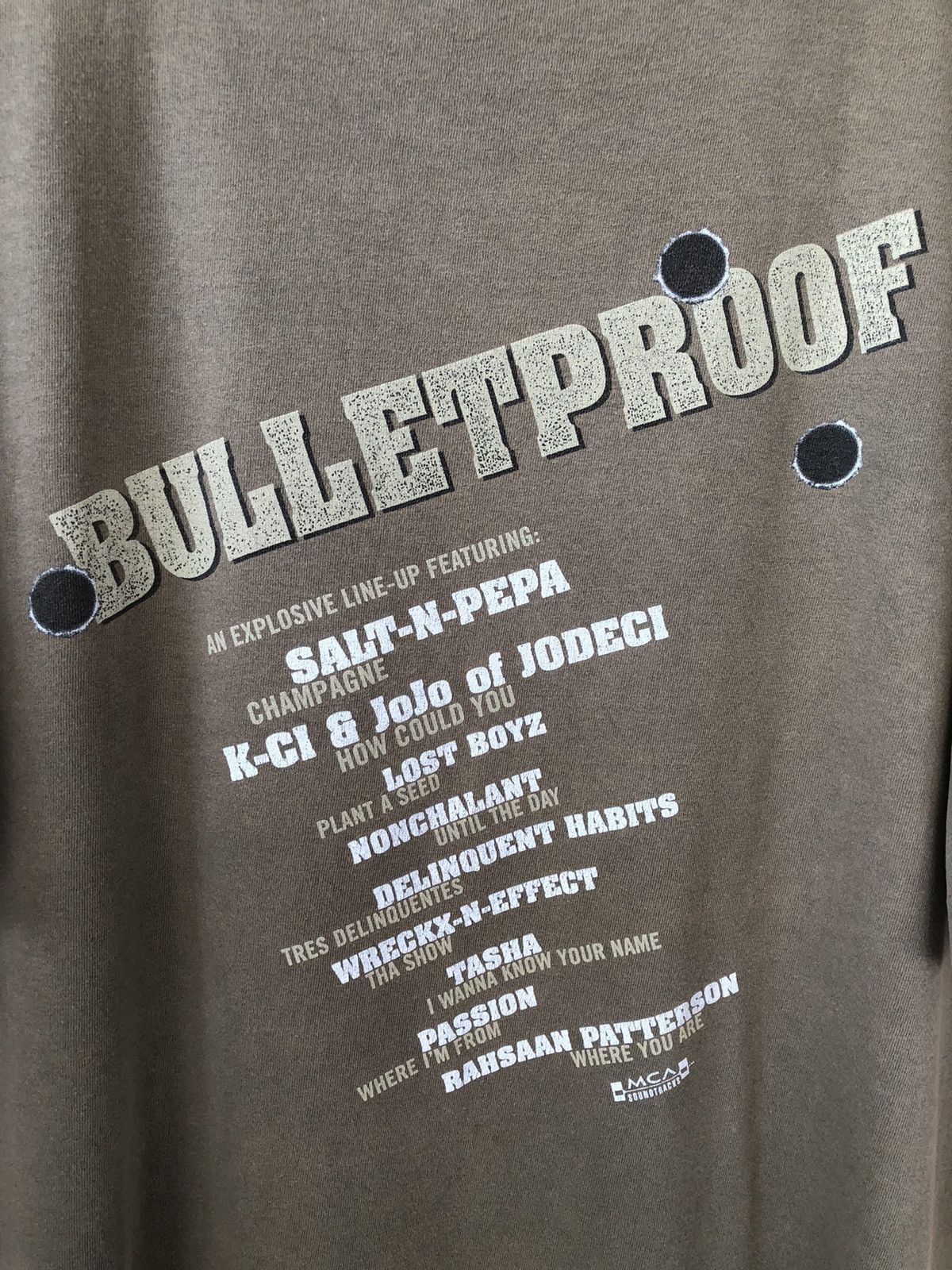 Rap Tees × Vintage Vintage 90s ADAM SANDLER BULLETPROOF Size US XL / EU 56 / 4 - 11 Thumbnail