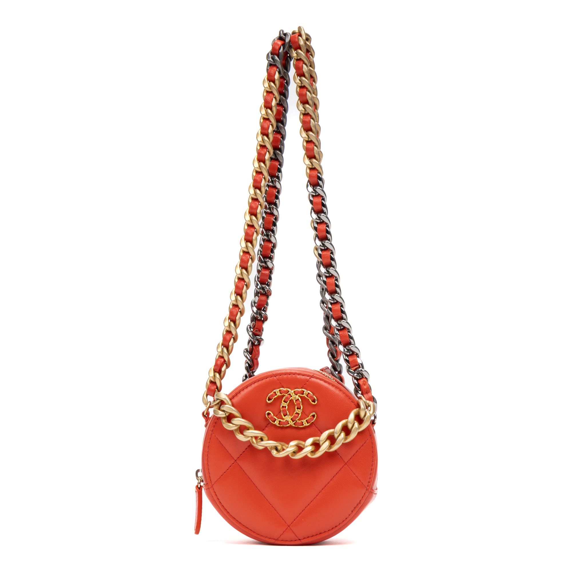 Chanel 19 Round Clutch Mini Size ONE SIZE - 1 Thumbnail