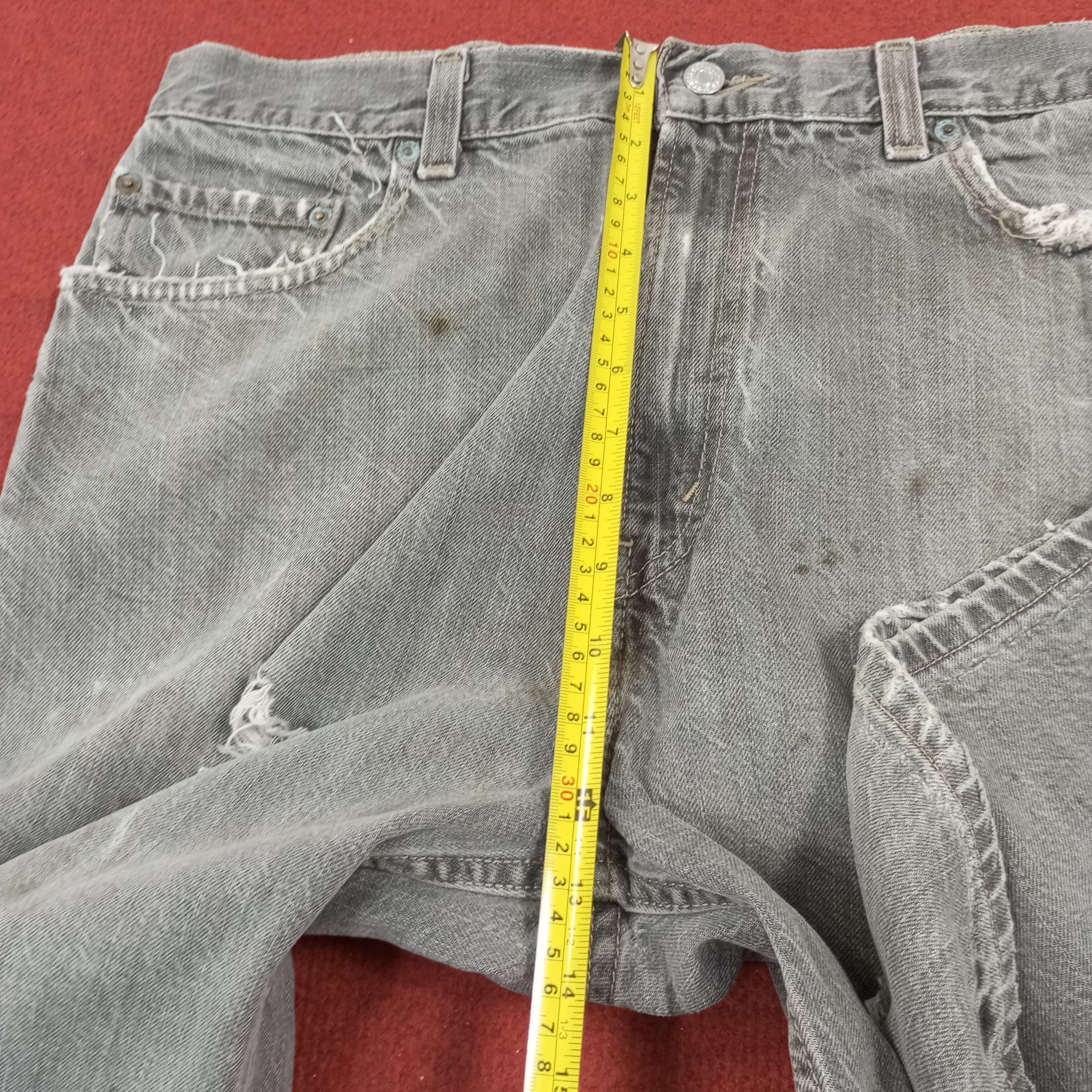 Levi's × Vintage Levis Streetwear Summer Style Distressed Short Jeans Size US 36 / EU 52 - 8 Thumbnail