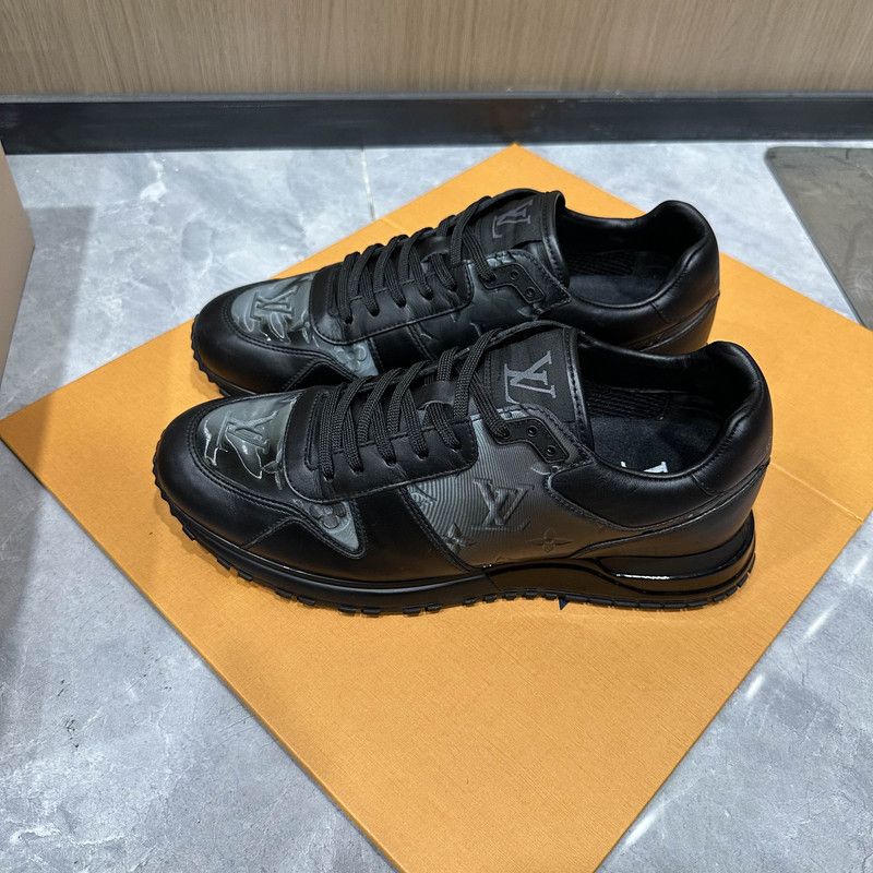 Louis Vuitton Louis Vuitton Run Away Black Casual Sneakers 0089 Size US 7.5 / EU 40-41 - 1 Thumbnail