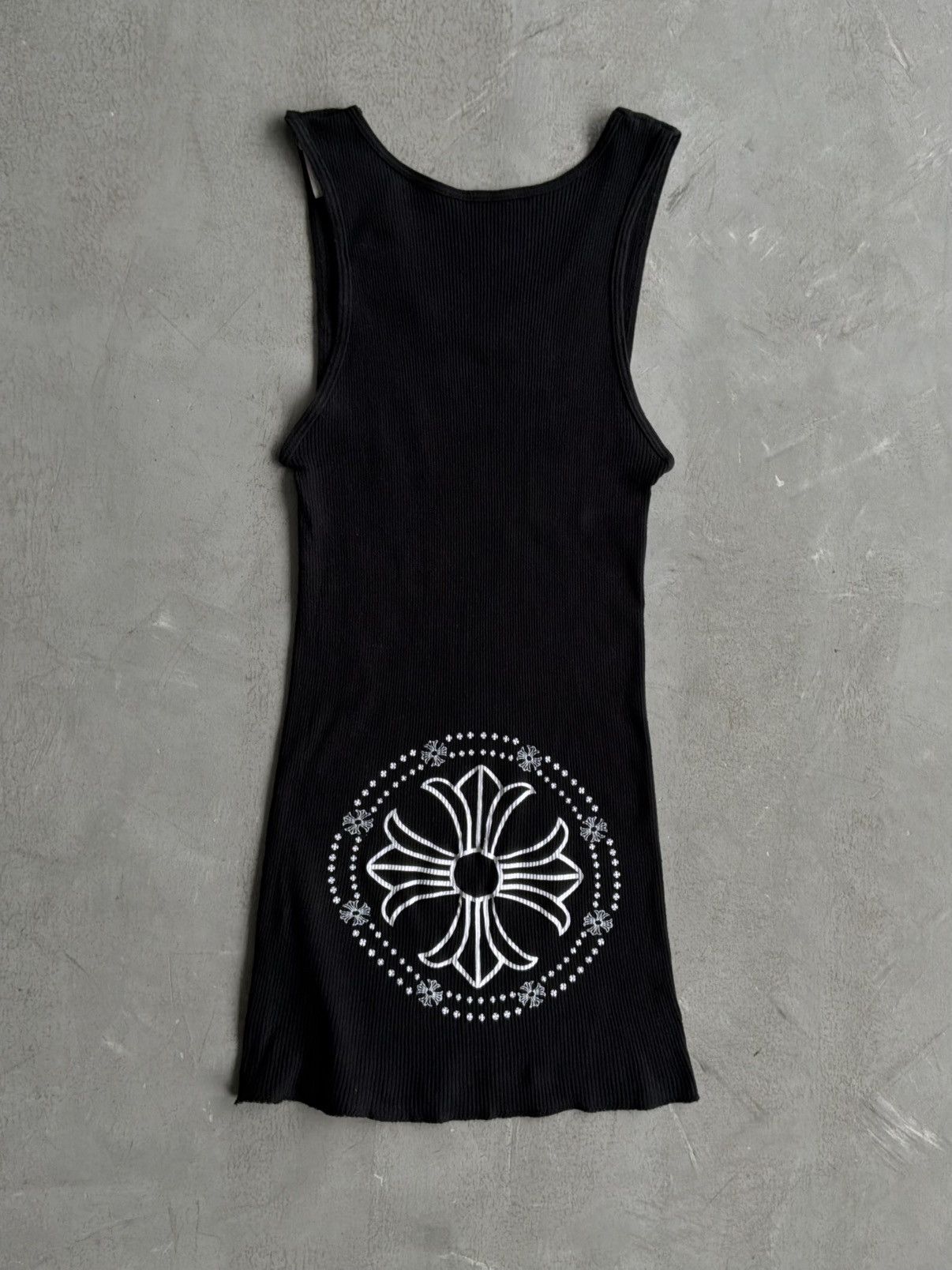 Chrome Hearts Chrome Hearts - Cross Badge Thermal Tanktop Size US S / EU 44-46 / 1 - 1 Thumbnail