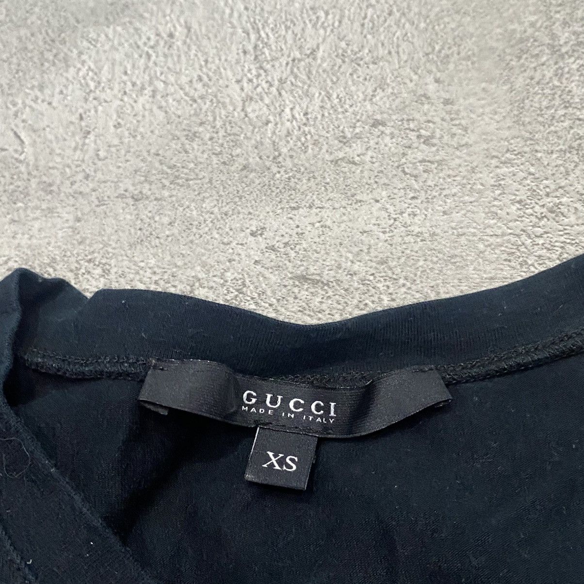 Gucci Gucci Striped Black Tshirt Size XS / US 0-2 / IT 36-38 - 2 Thumbnail