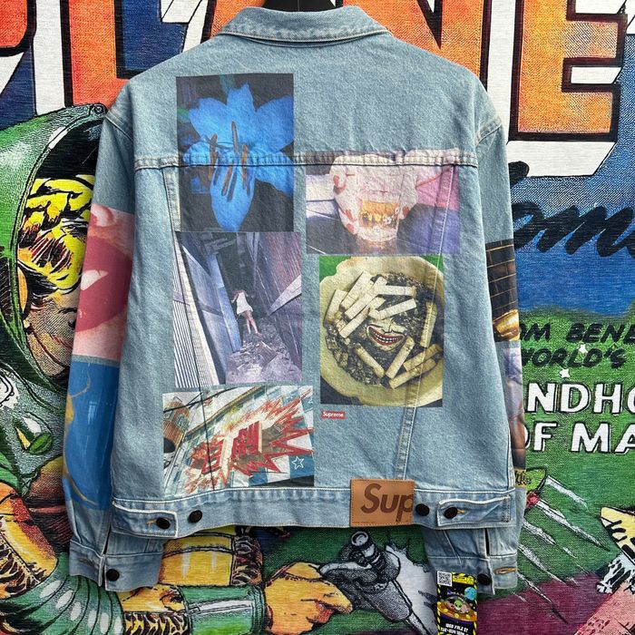 Supreme Brand New Supreme Daido Moriyama Denim Trucker Jacket Size