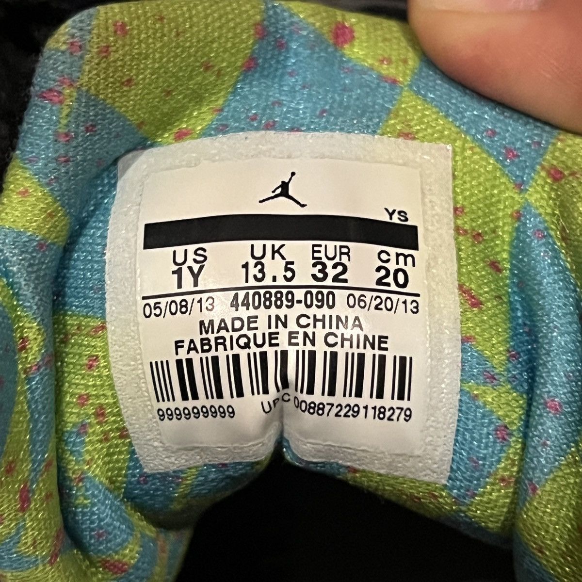 Jordan Brand 2013 Jordan 5 Bel Air SIZE 1Y Size US 11 / EU 44 - 8 Thumbnail