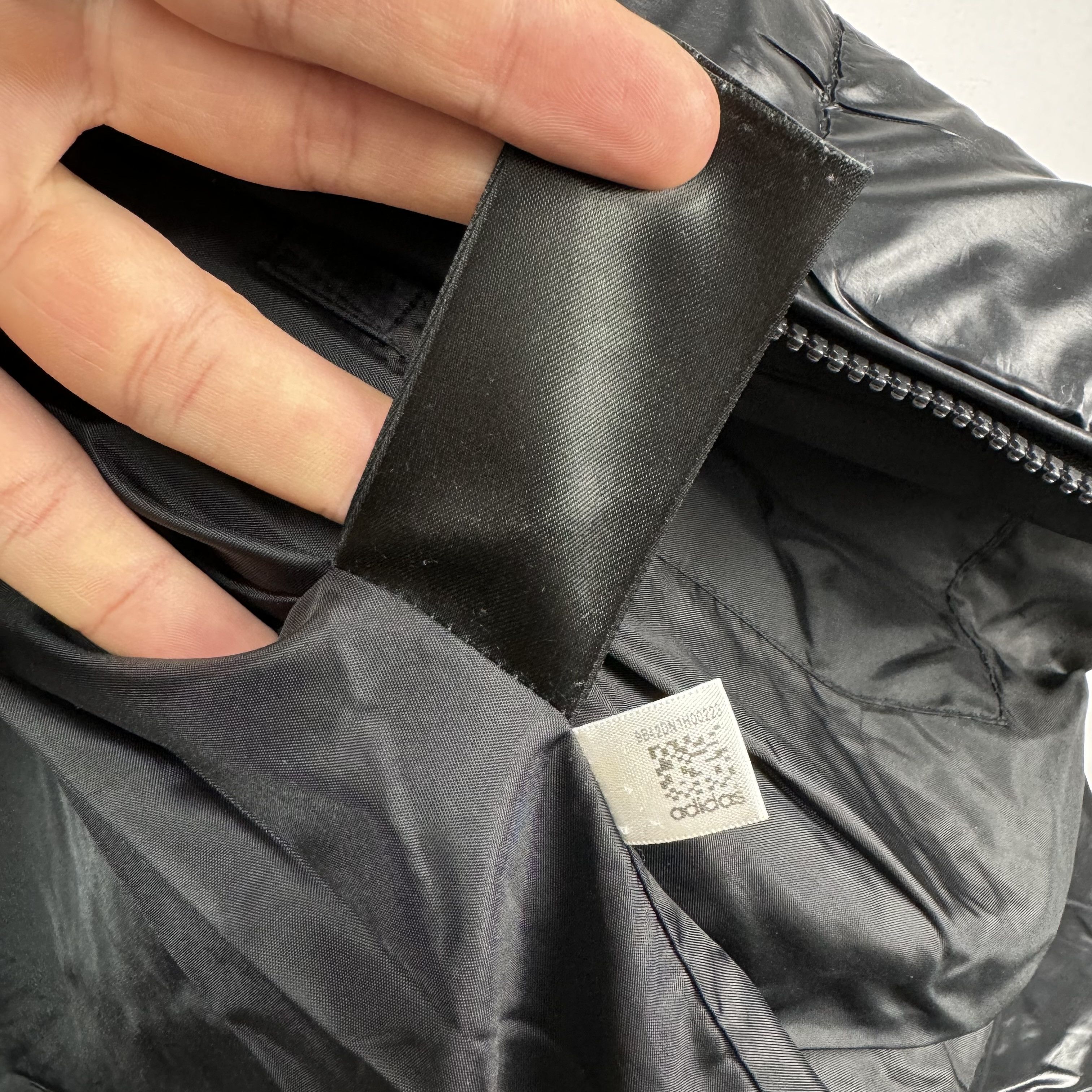 Adidas × Y-3 × Yohji Yamamoto ADIDAS Y-3 YOHJI YAMAMOTO HOODED DOWN BLACK METALLIC JACKET Size US XL / EU 56 / 4 - 10 Thumbnail
