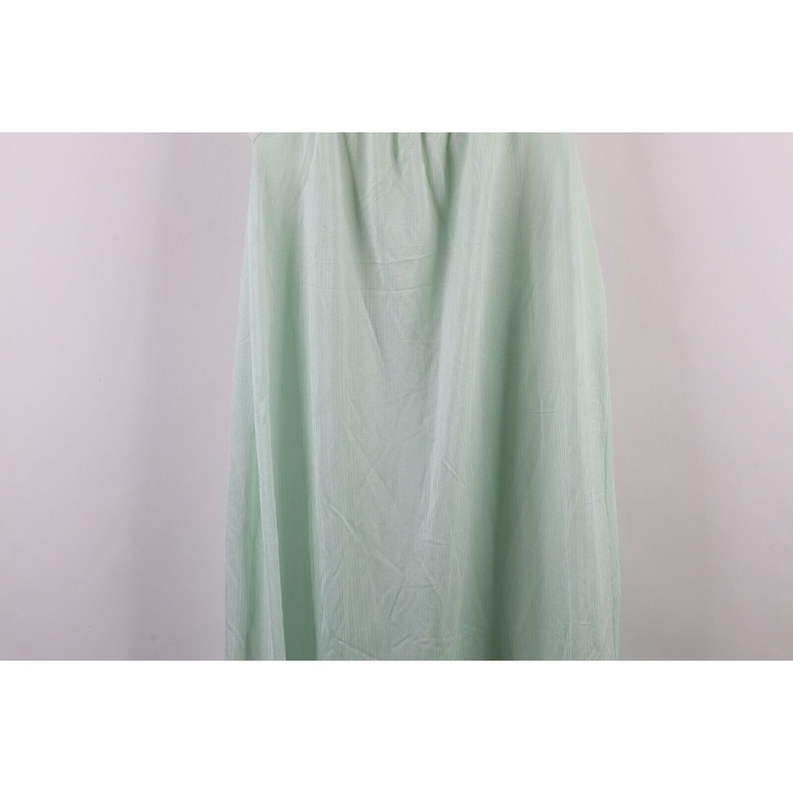 Vintage Vintage 90s Streetwear Flower Lace Sheer Night Gown Size ONE SIZE - 15 Thumbnail